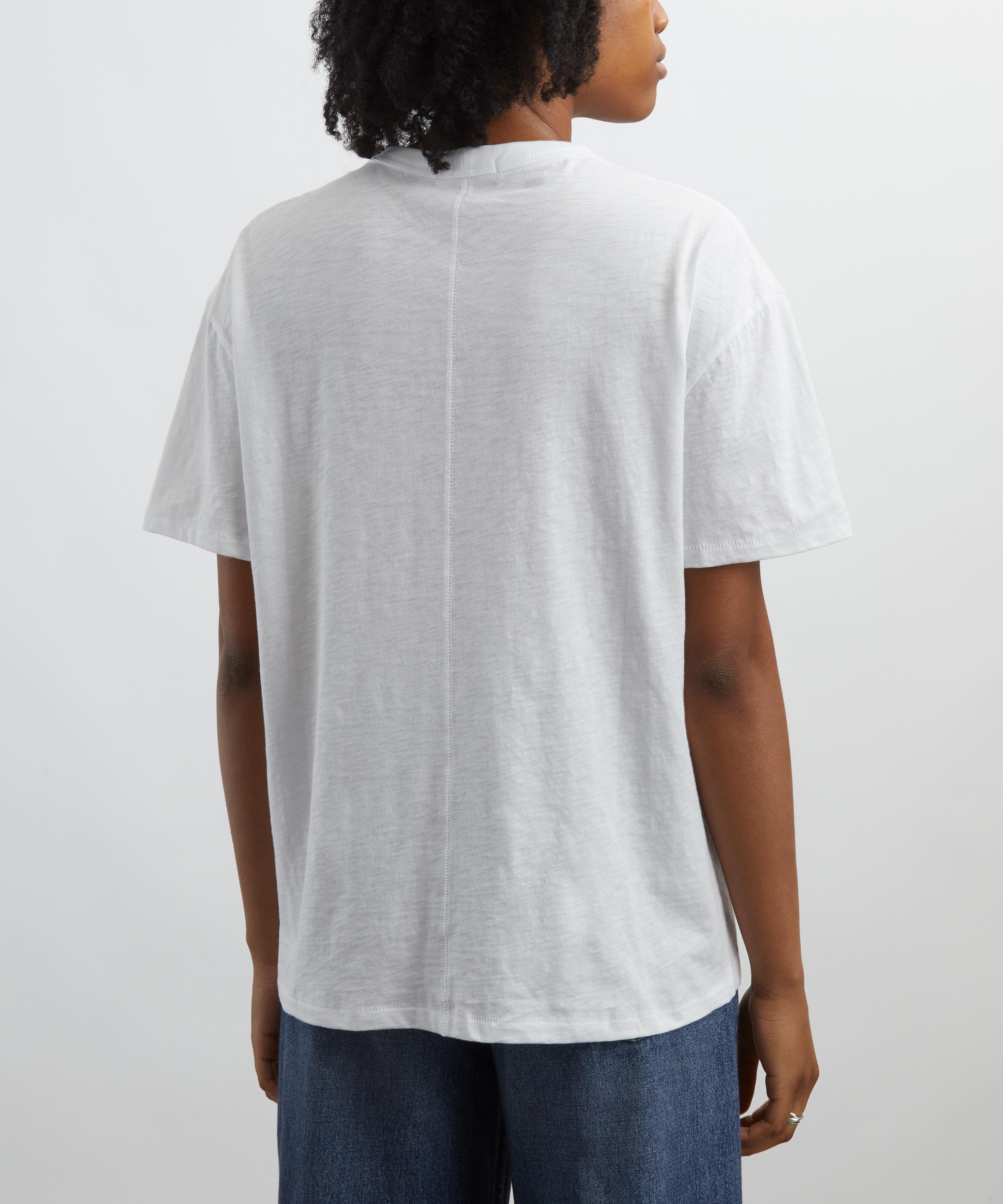 Rag & Bone - The Slub White T-Shirt image number 3