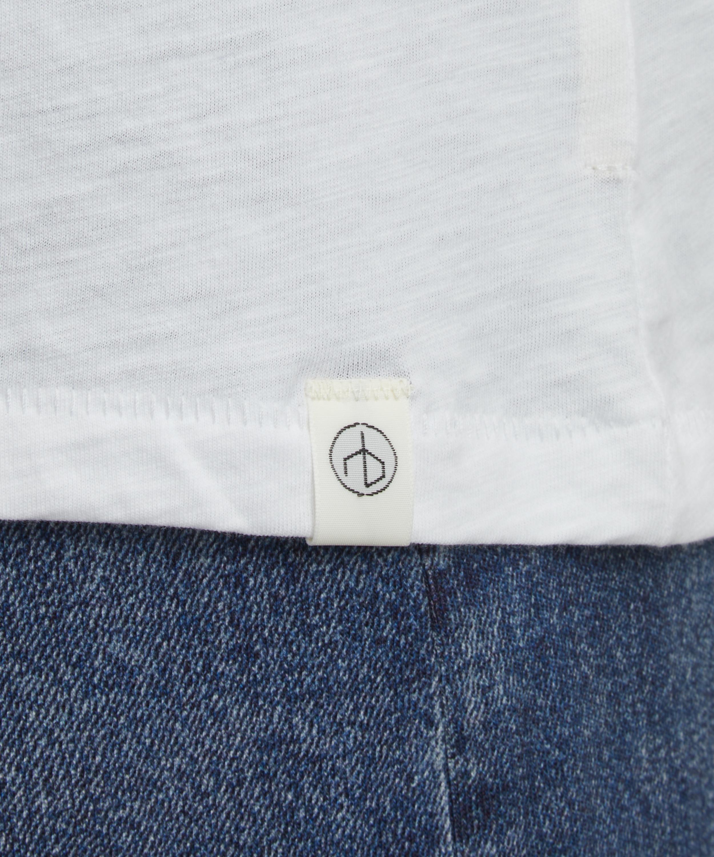 Rag & Bone - The Slub White T-Shirt image number 4