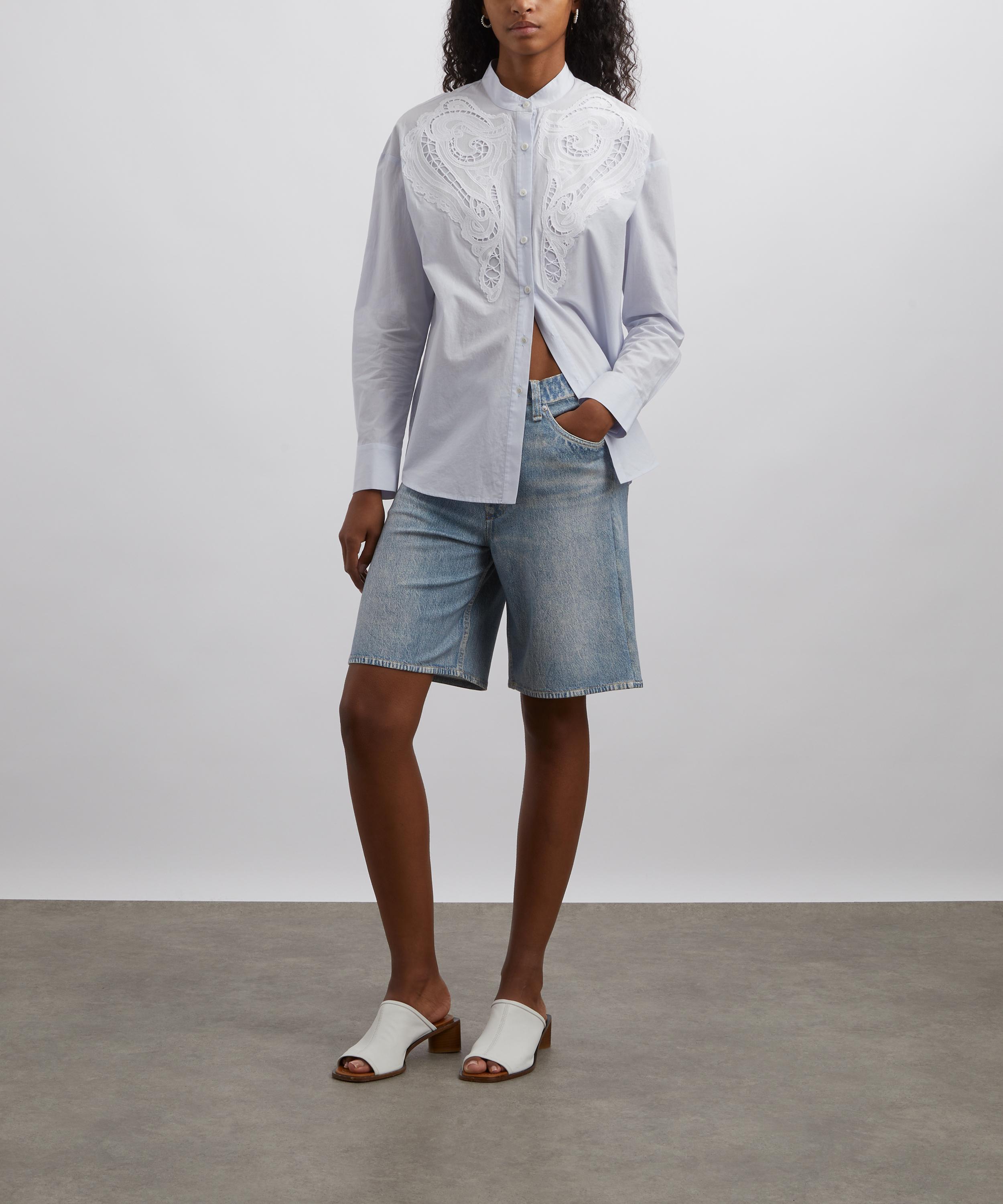 Rag & Bone - Miramar McKenna Relaxed High-Rise Shorts  image number 1