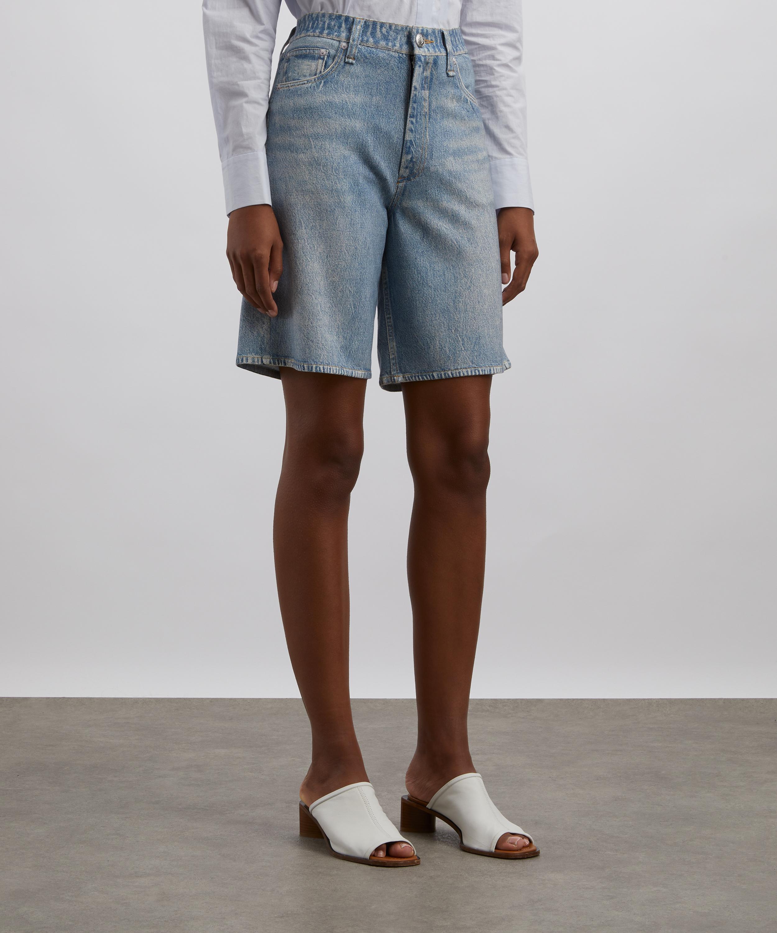 Rag & Bone - Miramar McKenna Relaxed High-Rise Shorts  image number 2