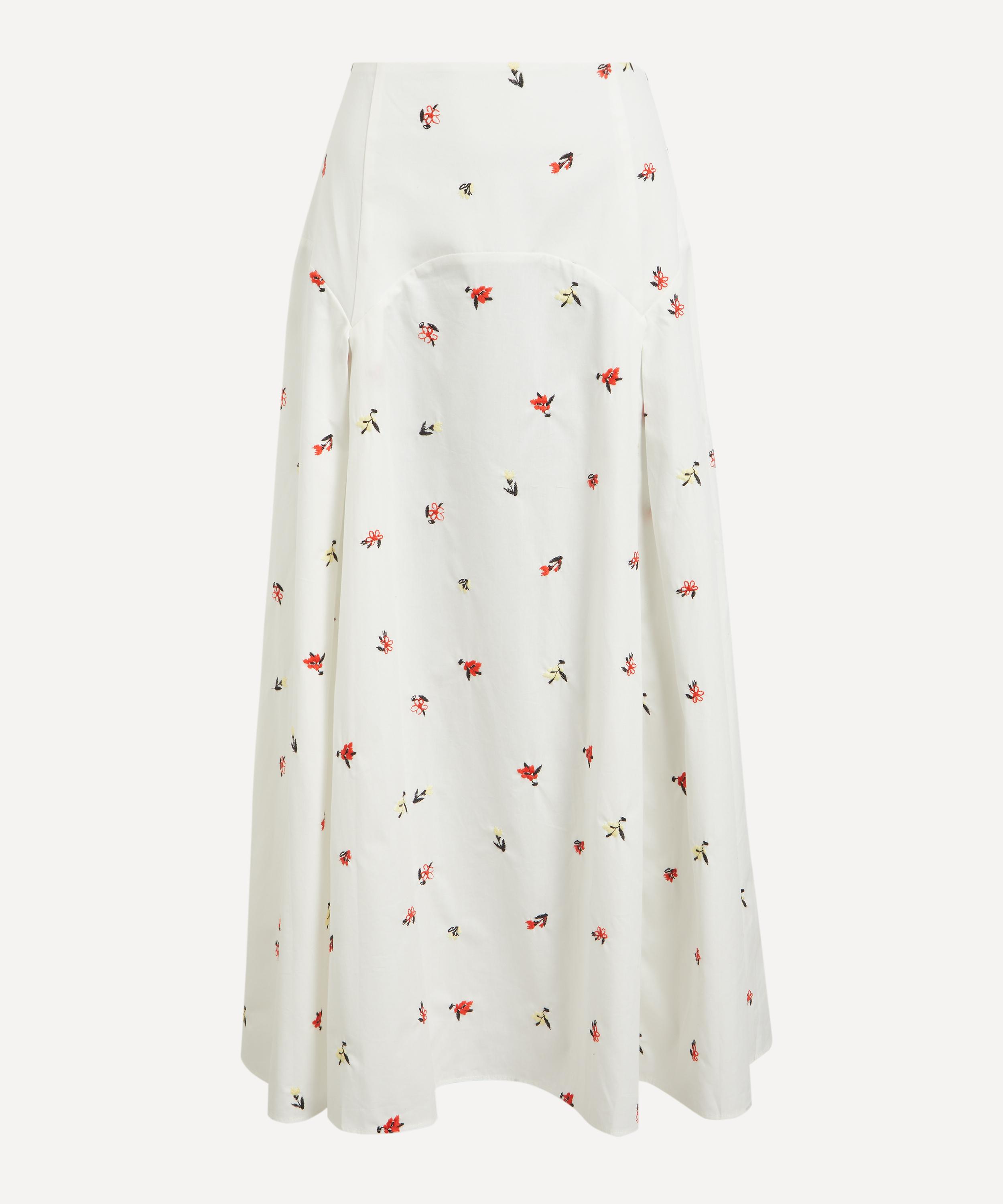 Solid & Striped - Gael Embroidered Skirt