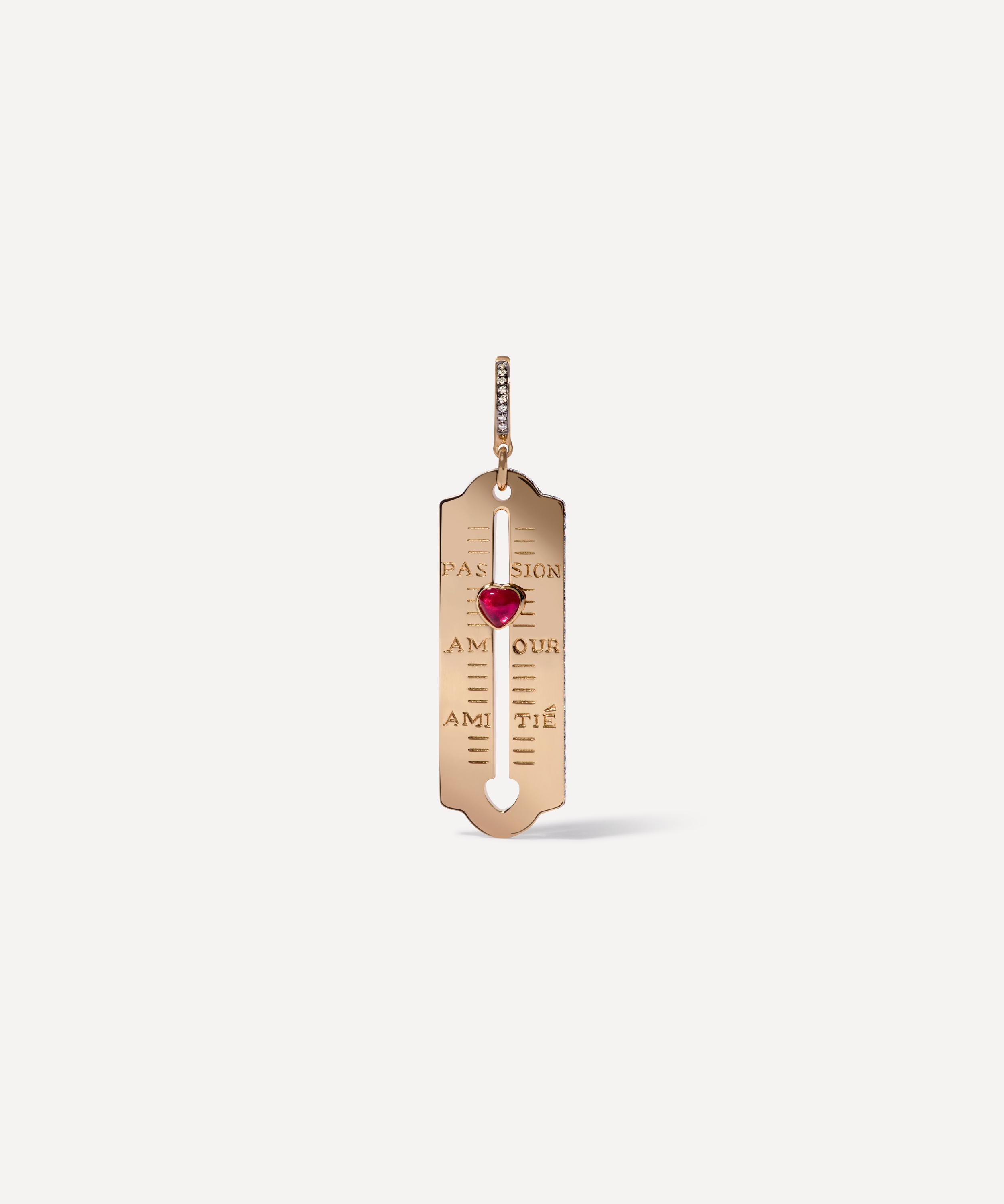Annoushka - 18ct Gold LoveOmeter Charm Pendant image number 0