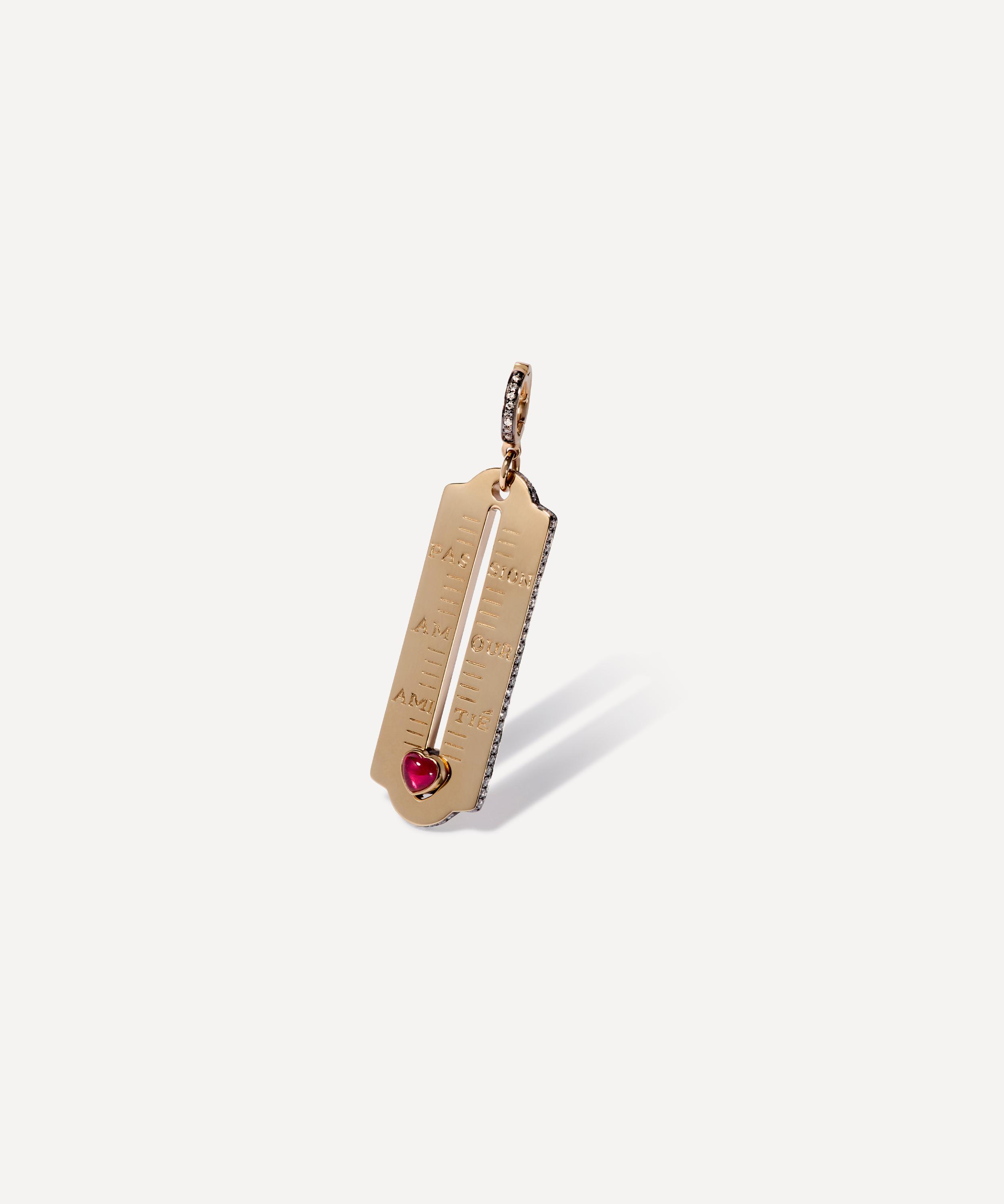Annoushka - 18ct Gold LoveOmeter Charm Pendant image number 1