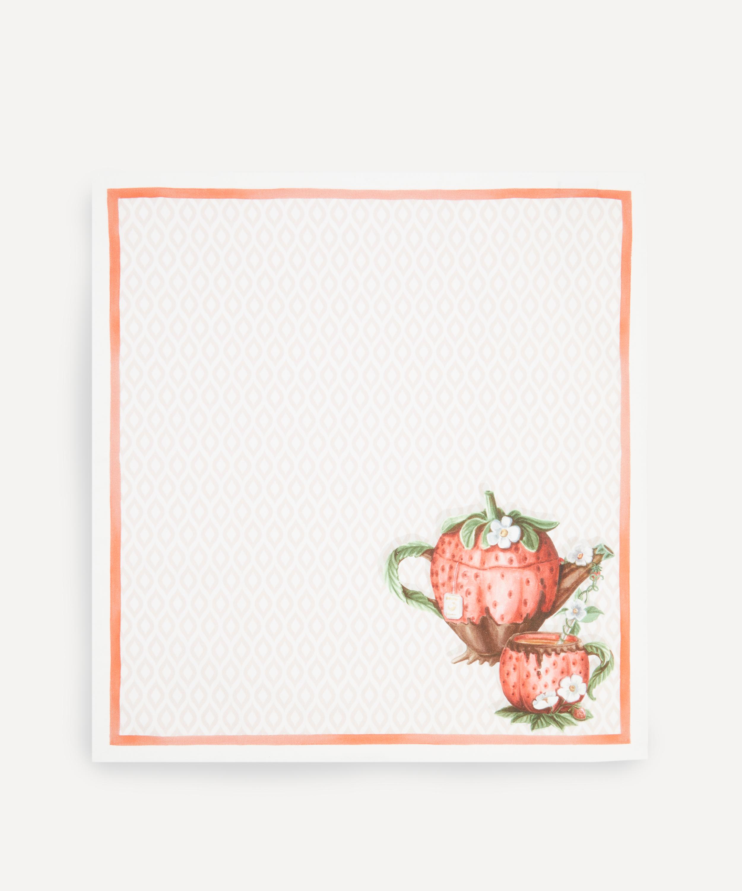 Tessitura Toscana Telerie - Tea Time Cotton Napkins Set of 4 image number 3