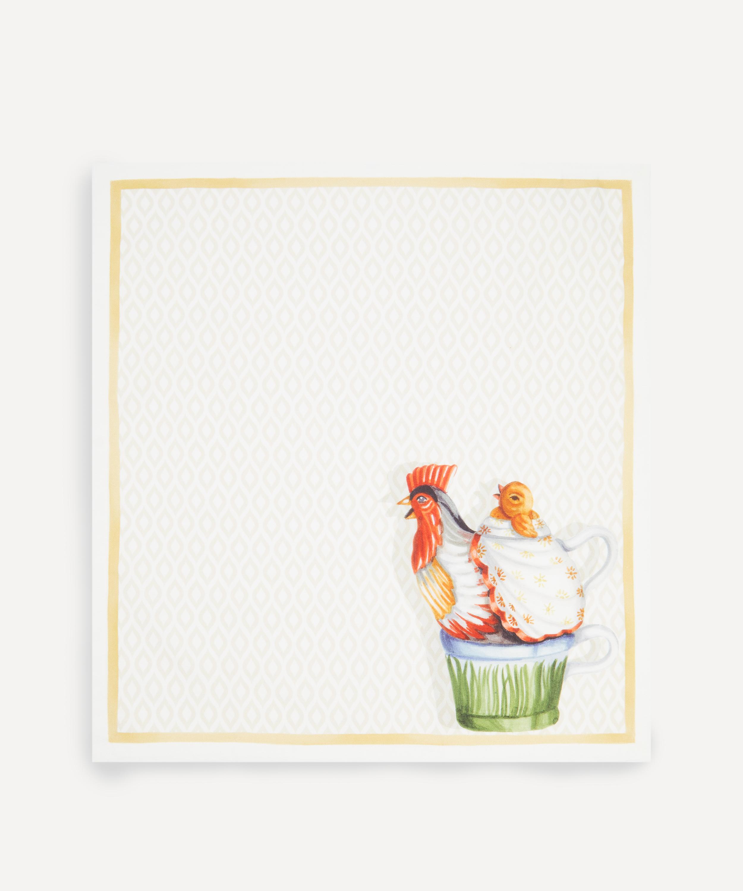 Tessitura Toscana Telerie - Tea Time Cotton Napkins Set of 4 image number 4