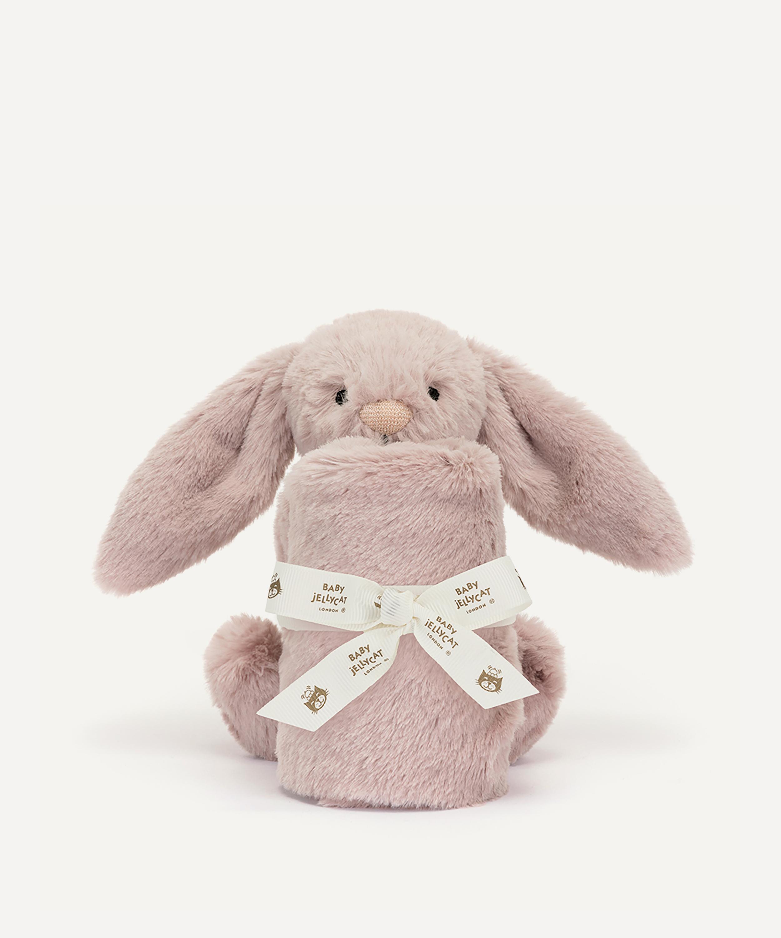 Jellycat - Bashful Luxe Willow Bunny Rosa Soother image number 0