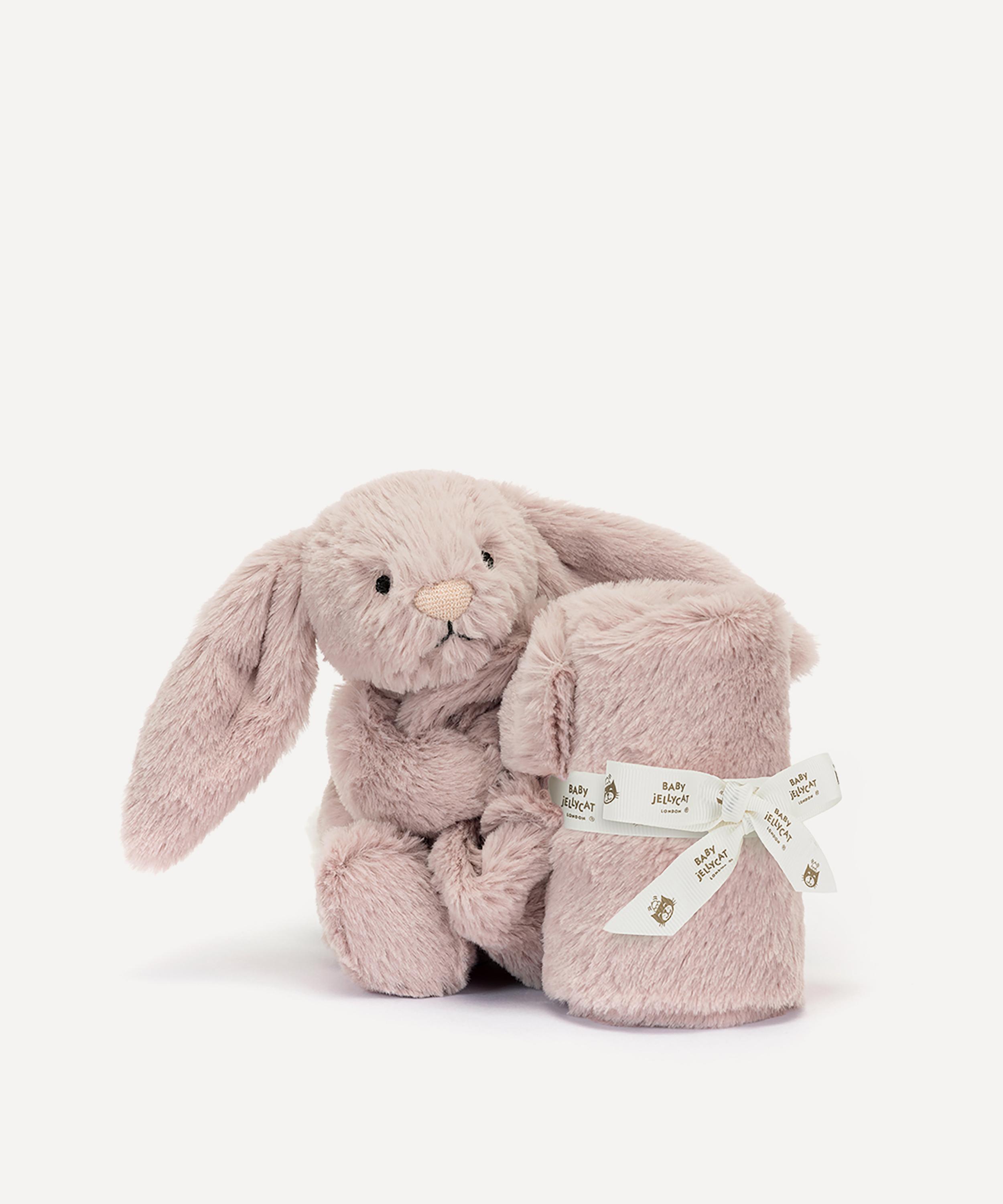 Jellycat - Bashful Luxe Willow Bunny Rosa Soother image number 2