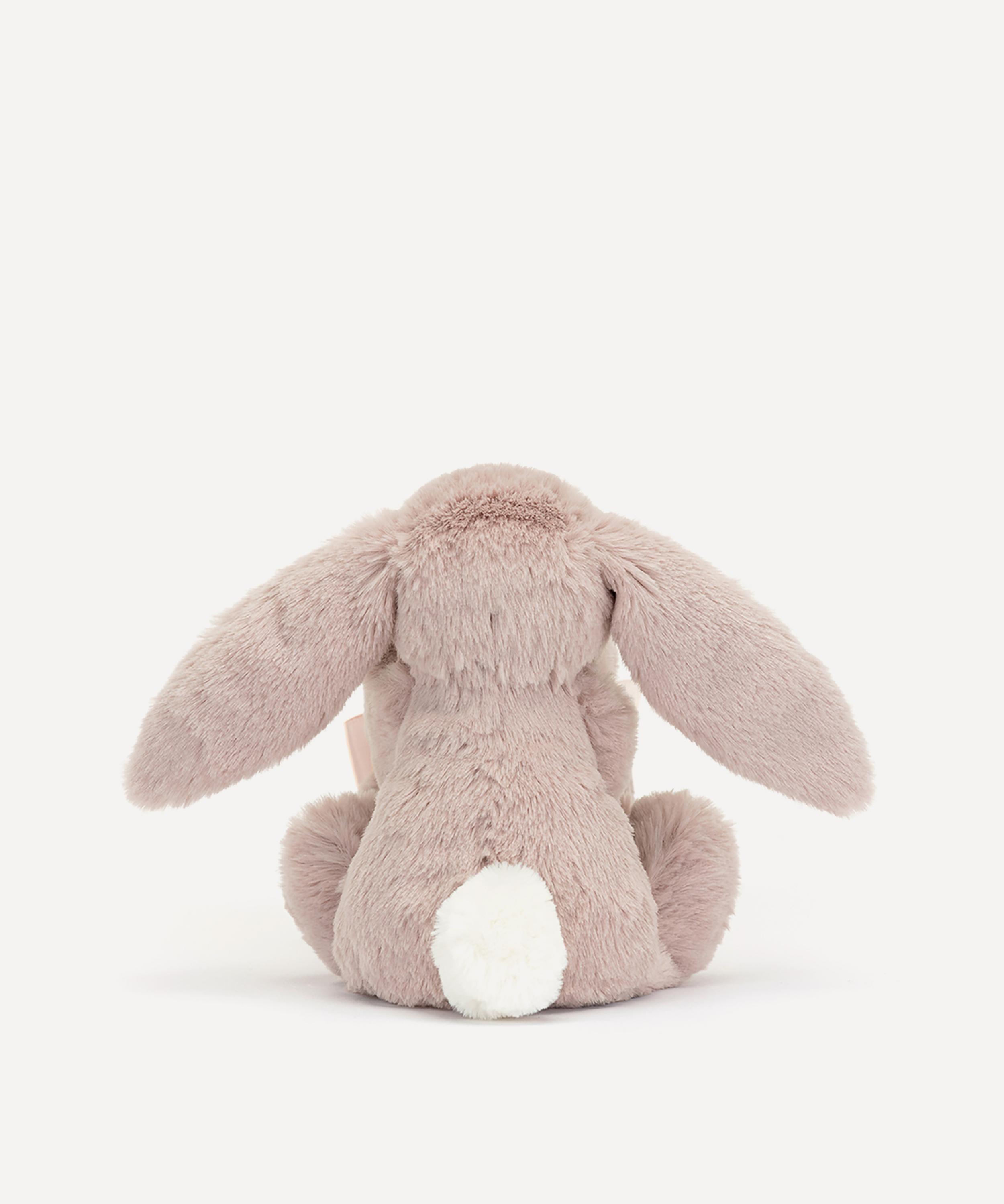 Jellycat - Bashful Luxe Willow Bunny Rosa Soother image number 4