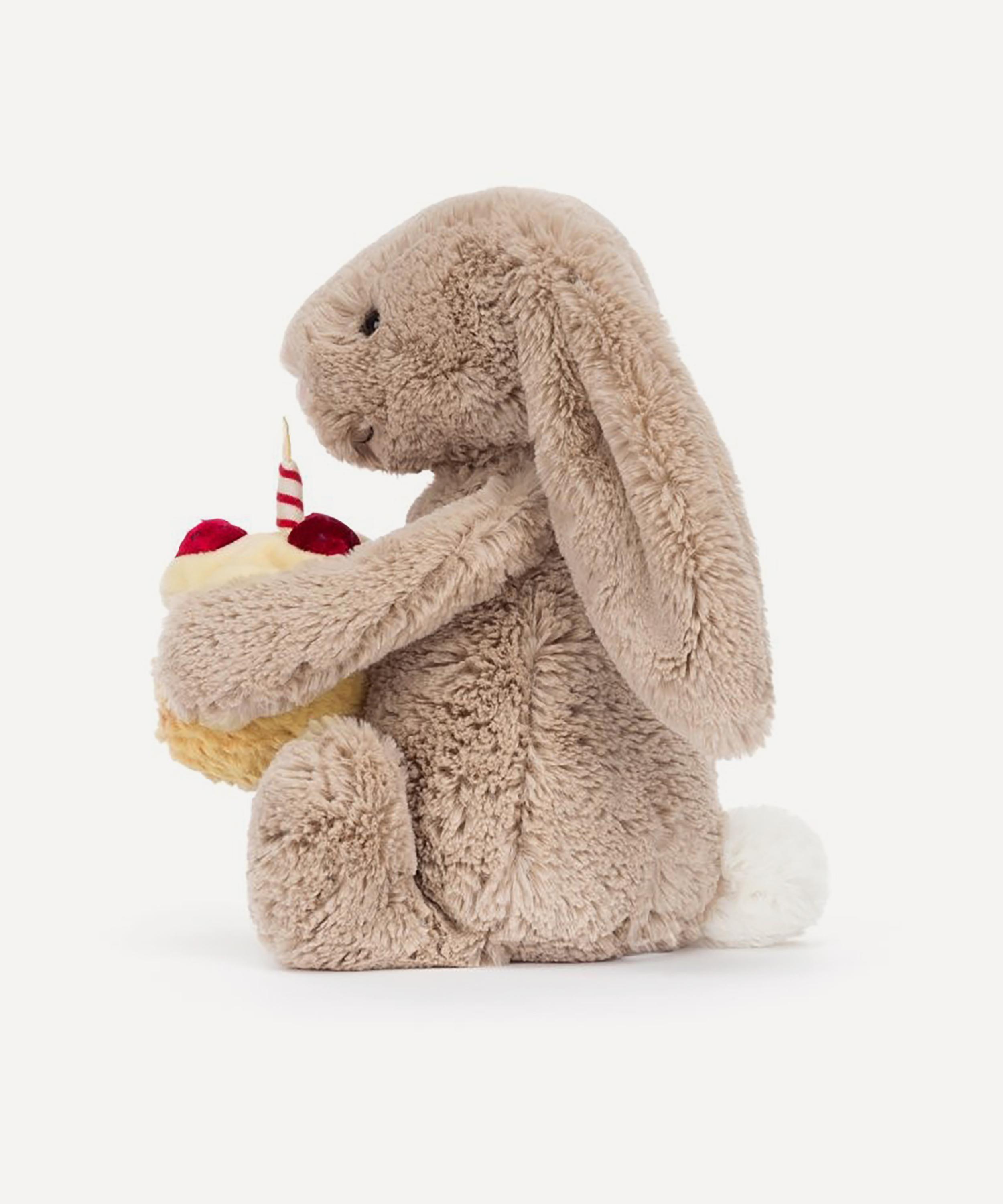 Jellycat - Bashful Beige Birthday Bunny image number 1