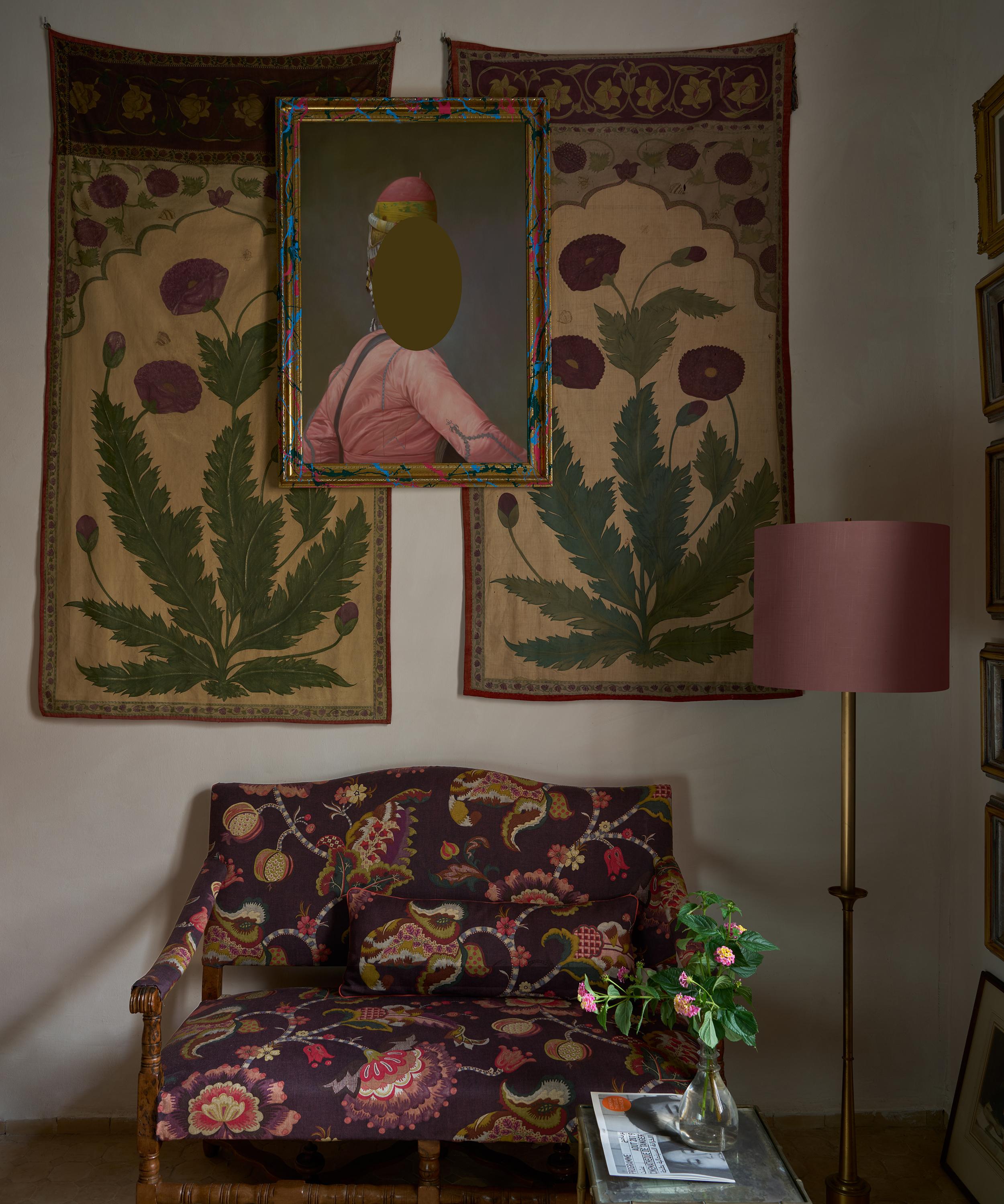 Liberty Interiors - Eden Orchard Linen in Dragonfly image number 1