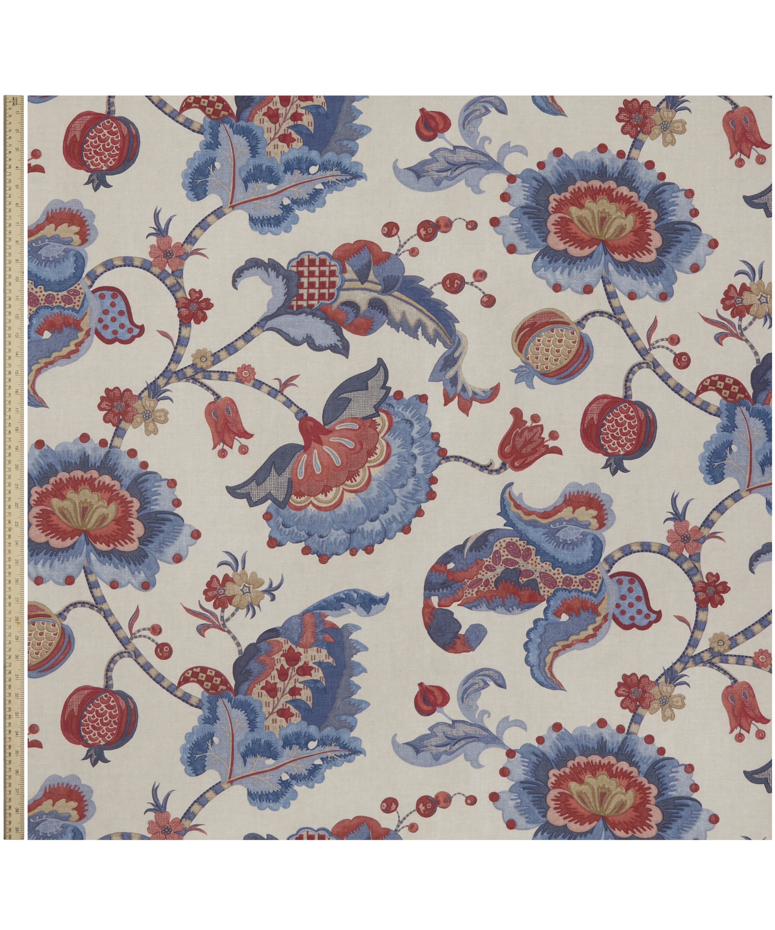 Liberty Interiors - Eden Orchard Linen in Lapis image number 1