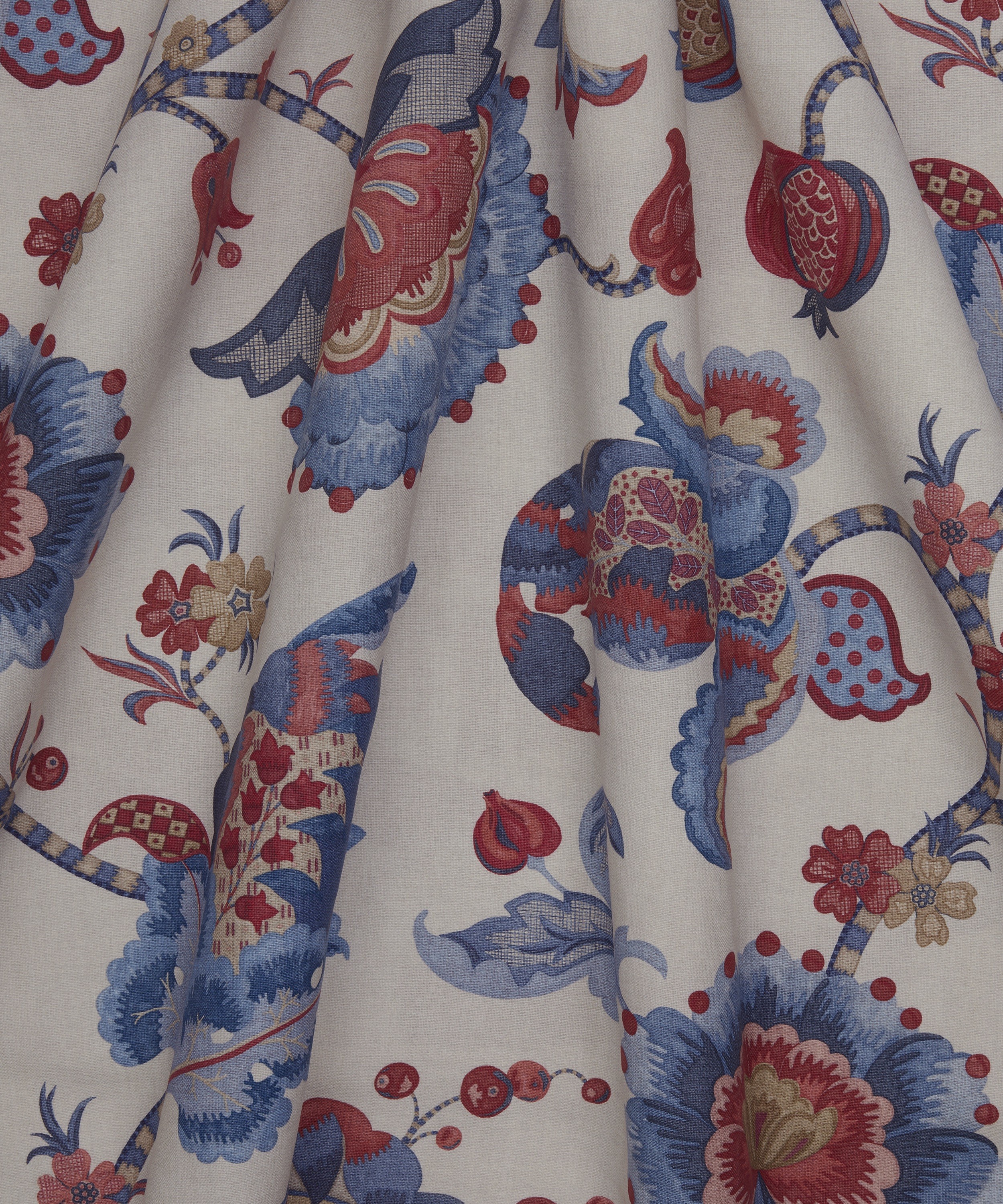 Liberty Interiors - Eden Orchard Linen in Lapis image number 2