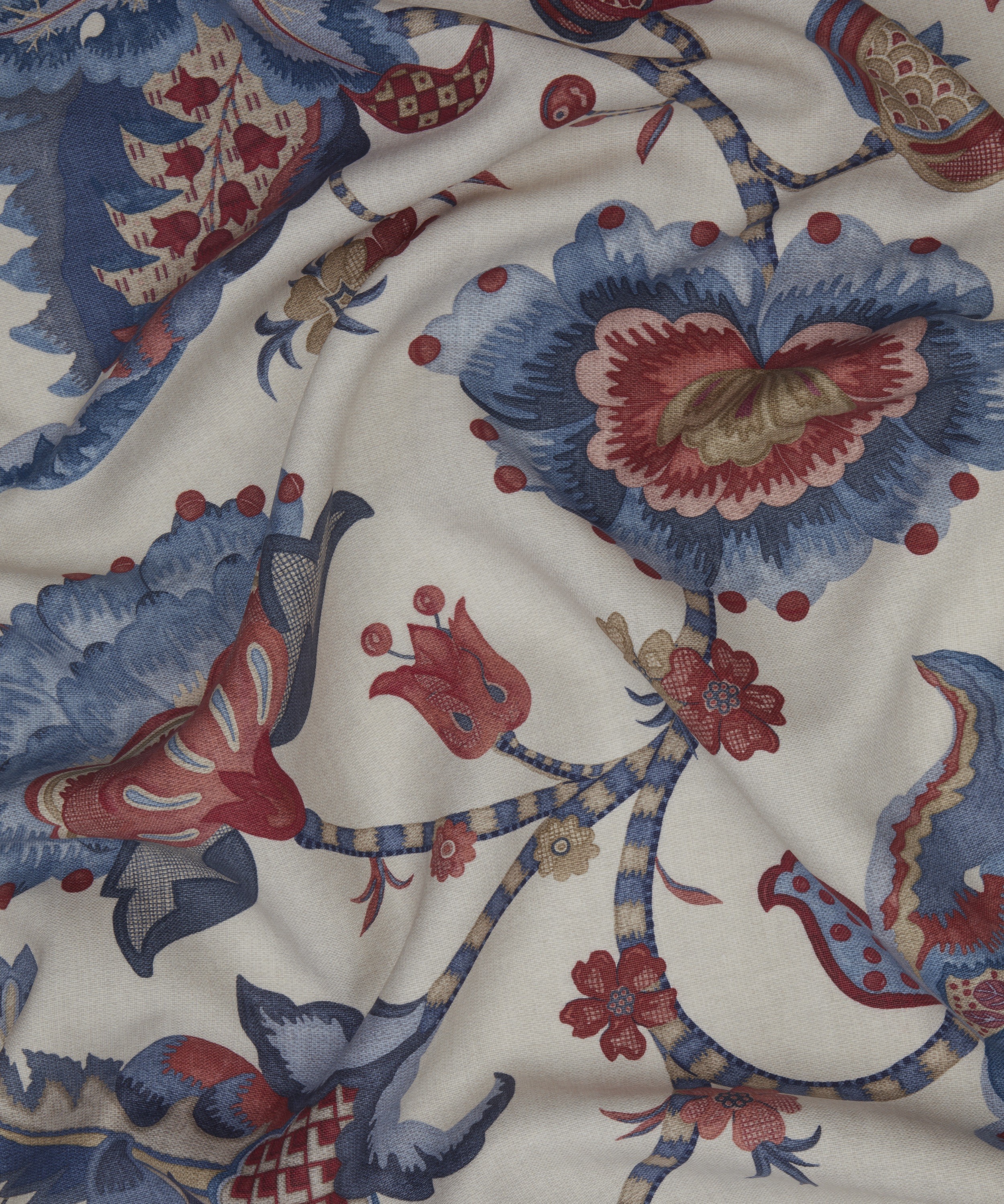 Liberty Interiors - Eden Orchard Linen in Lapis image number 3