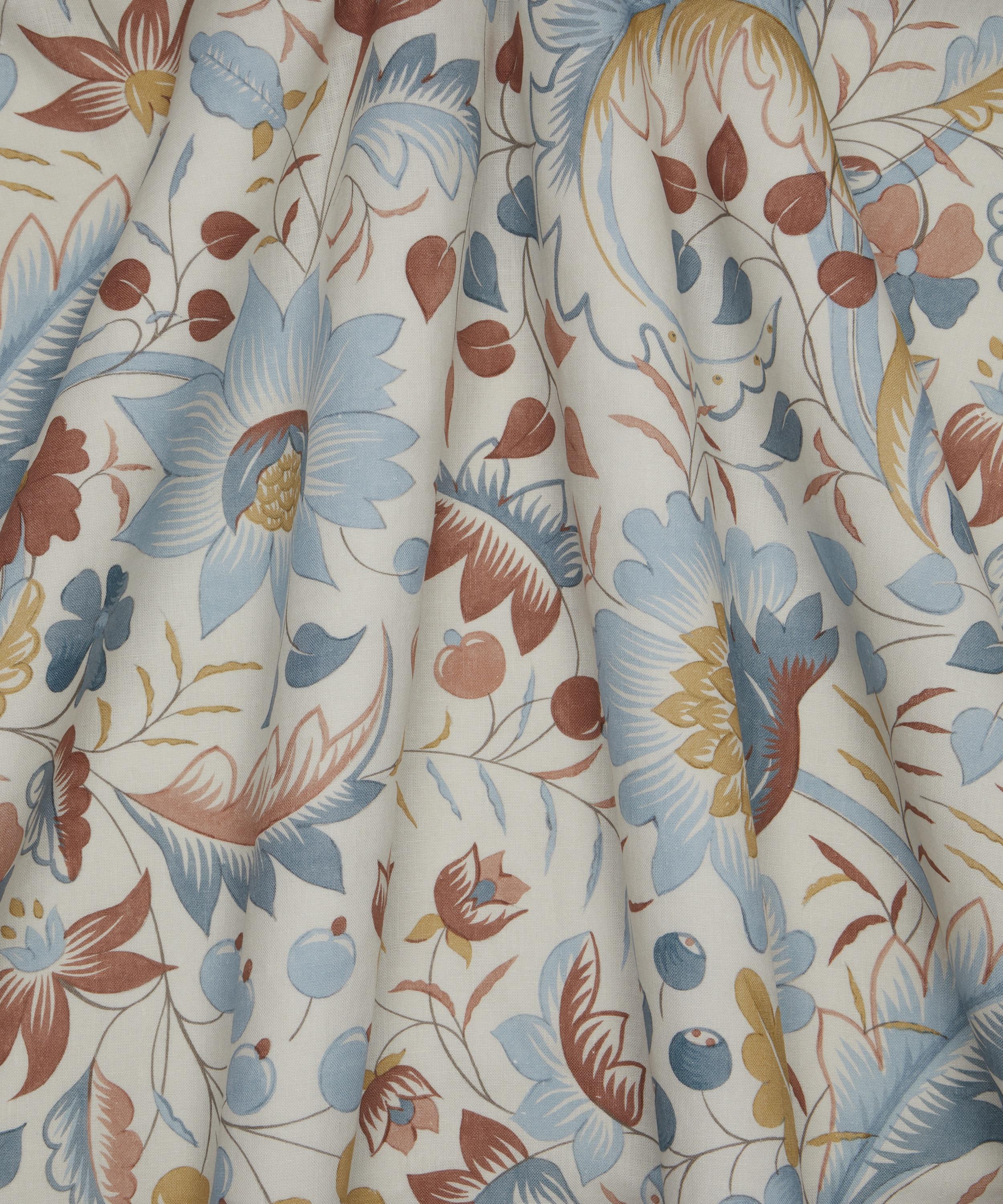 Liberty Interiors - Feather Trail Linen in Lapis image number 2