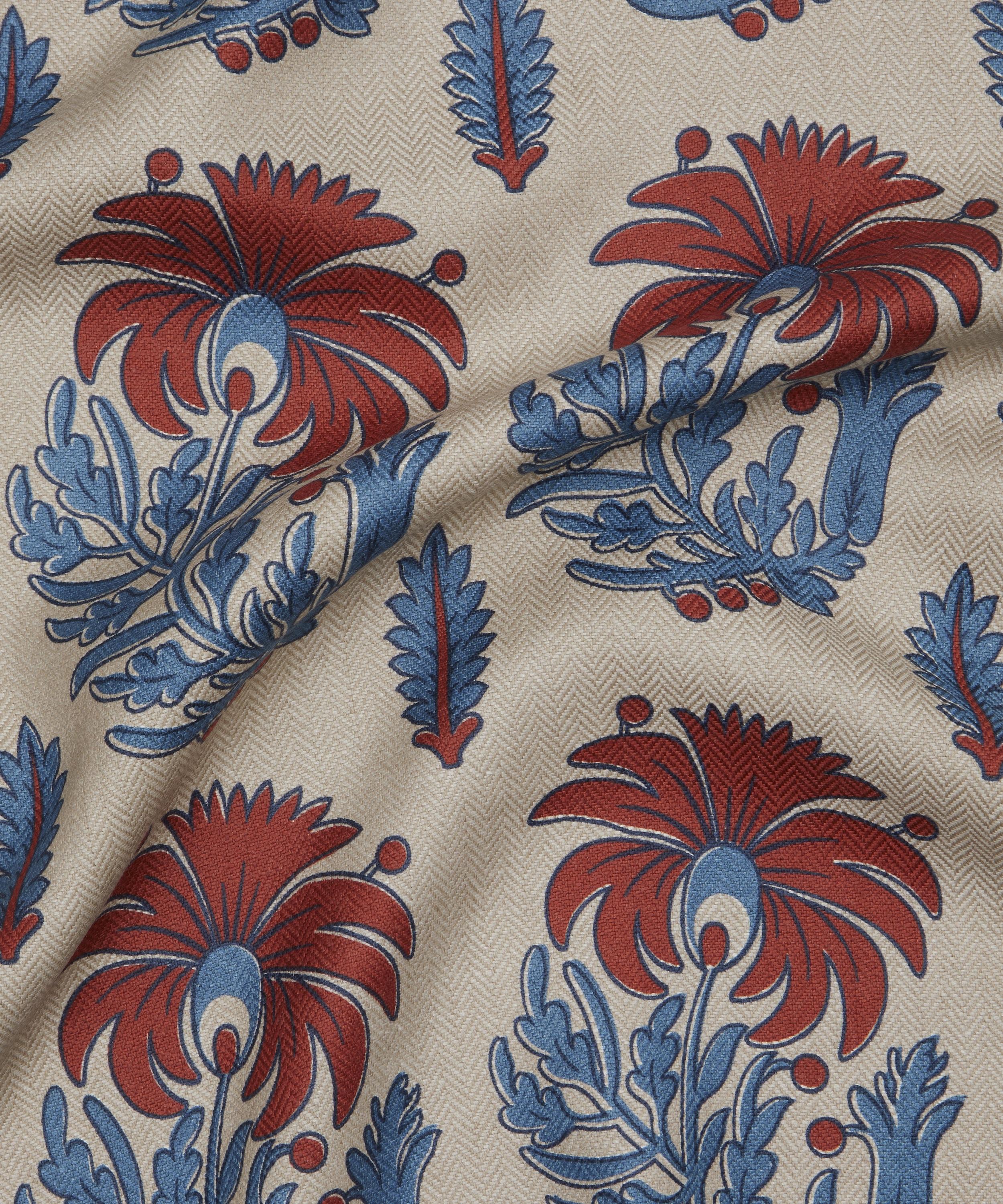 Liberty Interiors - Palm Parade Linen in Lapis image number 3