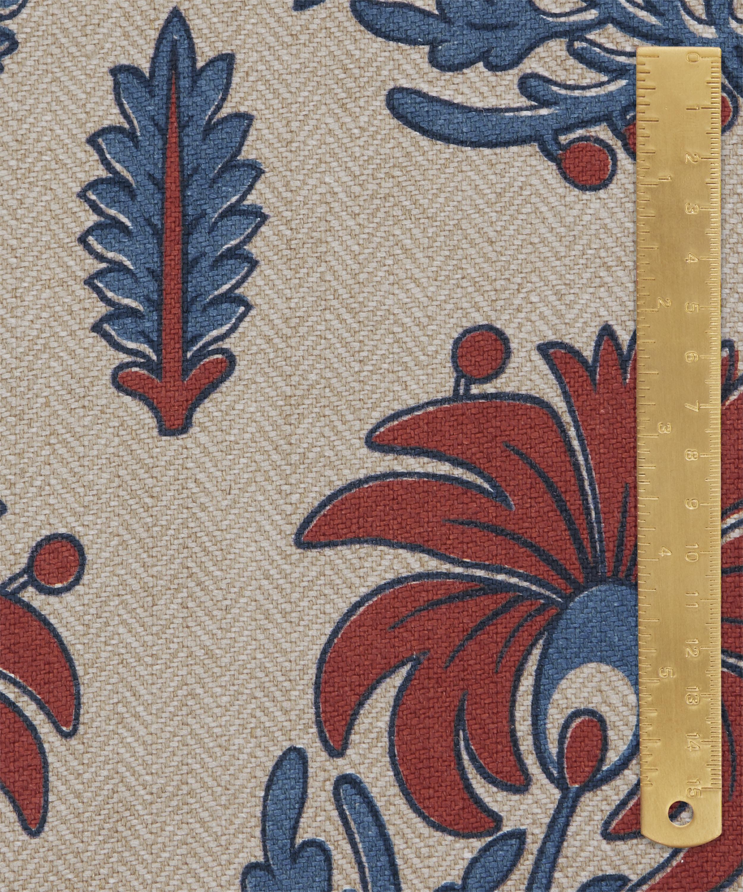 Liberty Interiors - Palm Parade Linen in Lapis image number 4