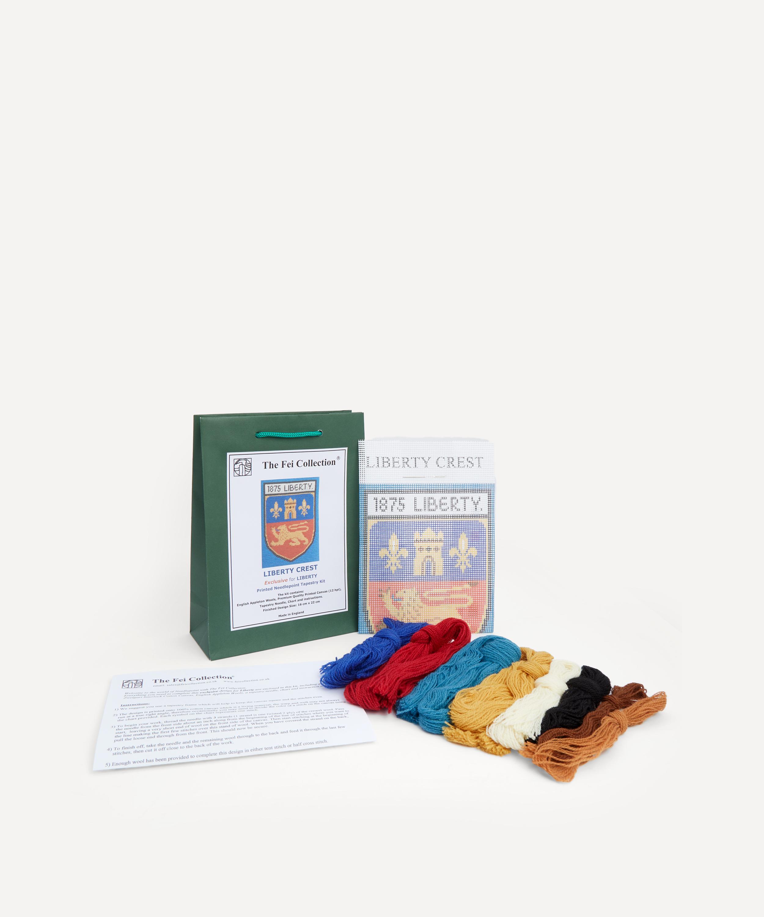 The Fei Collection - Liberty Crest Needlepoint Tapestry Kit image number 1