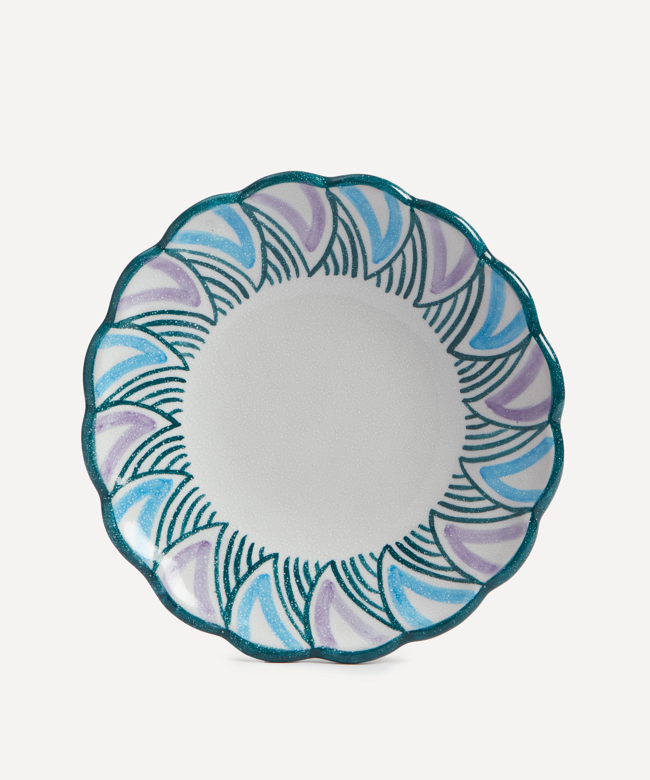 Ceramica Pinto - Collezione Rosaura Scalloped Edge Plate image number 0