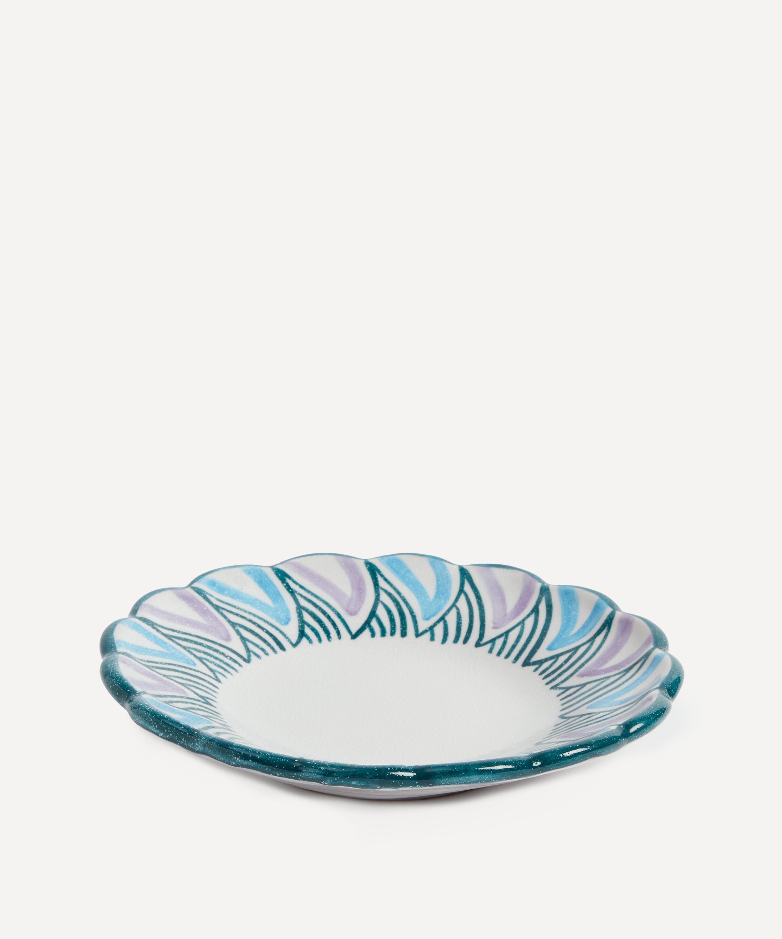 Ceramica Pinto - Collezione Rosaura Scalloped Edge Plate image number 1