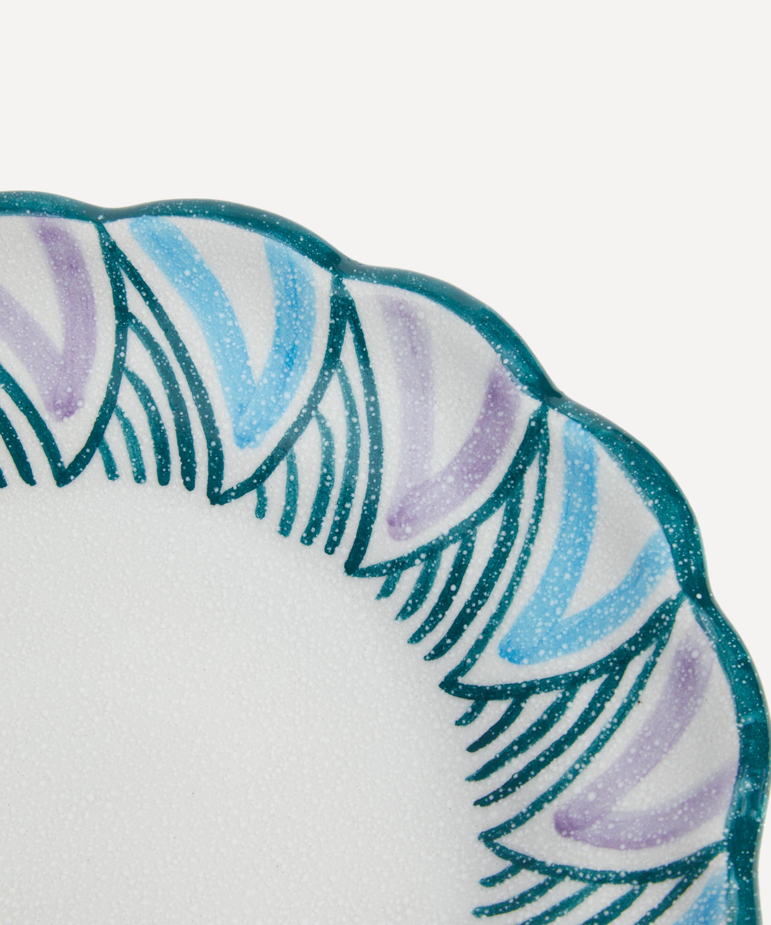 Ceramica Pinto - Collezione Rosaura Scalloped Edge Plate image number 2