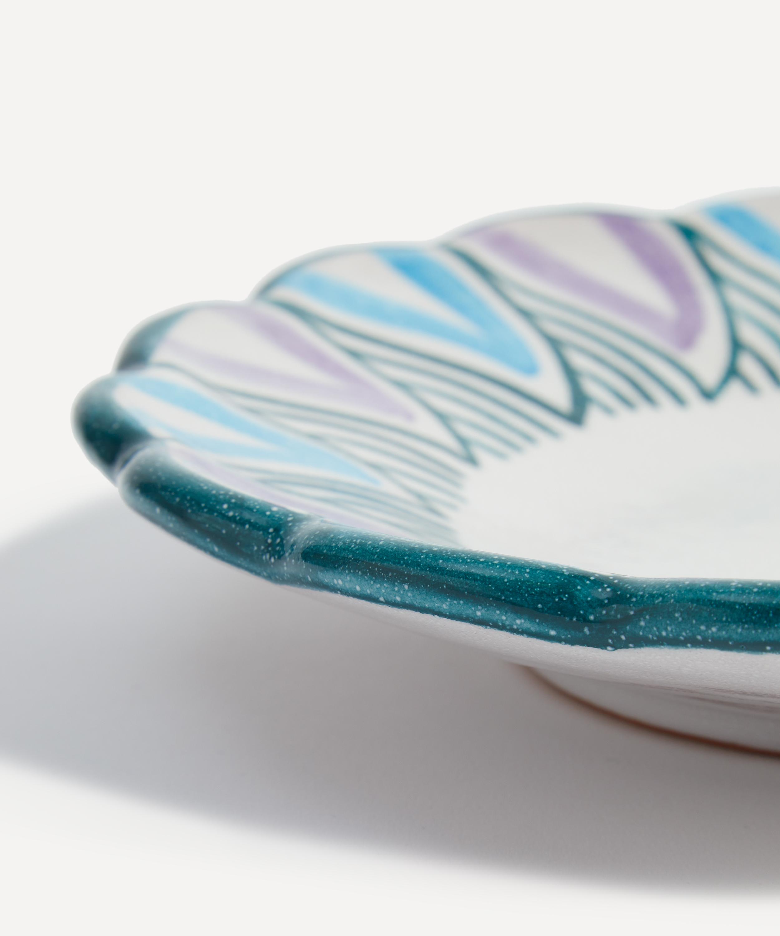 Ceramica Pinto - Collezione Rosaura Scalloped Edge Plate image number 3