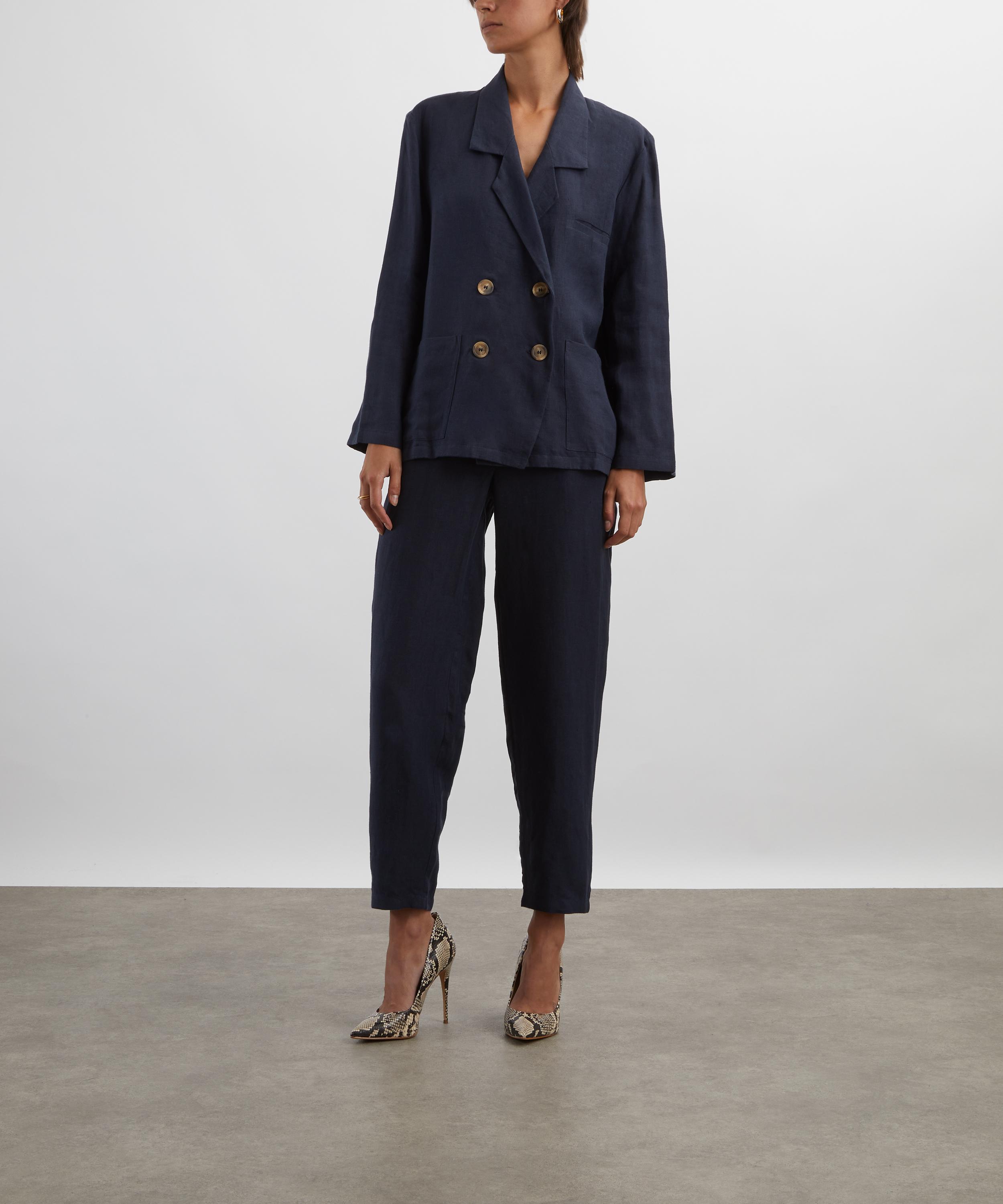 FANFARE - Daphne Linen Trousers image number 1