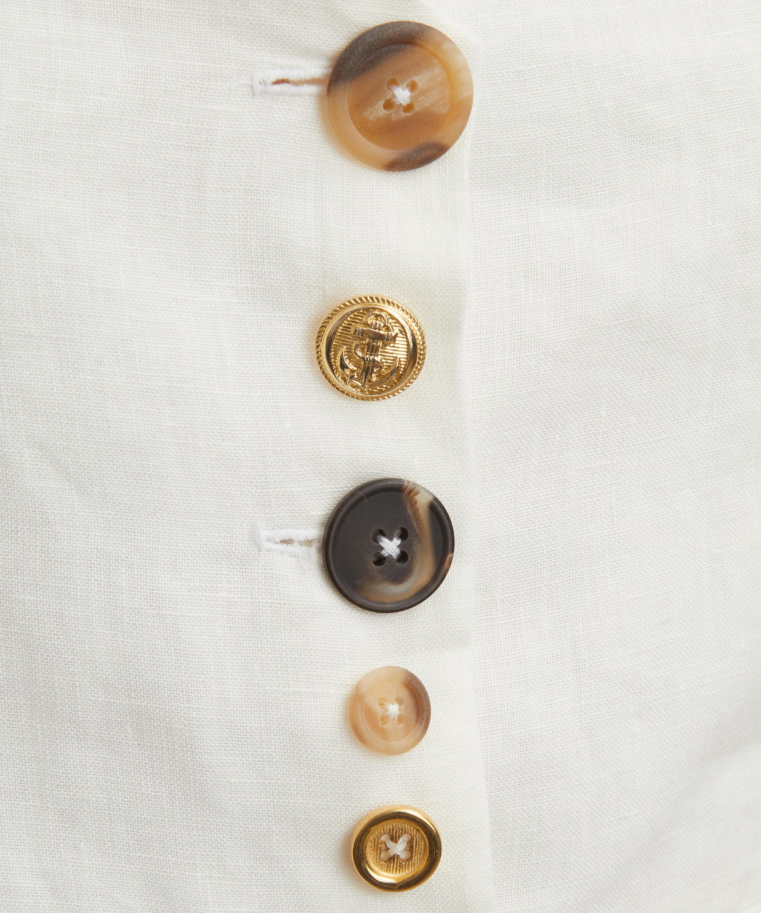 FANFARE - Daphne Linen Waistcoat image number 4