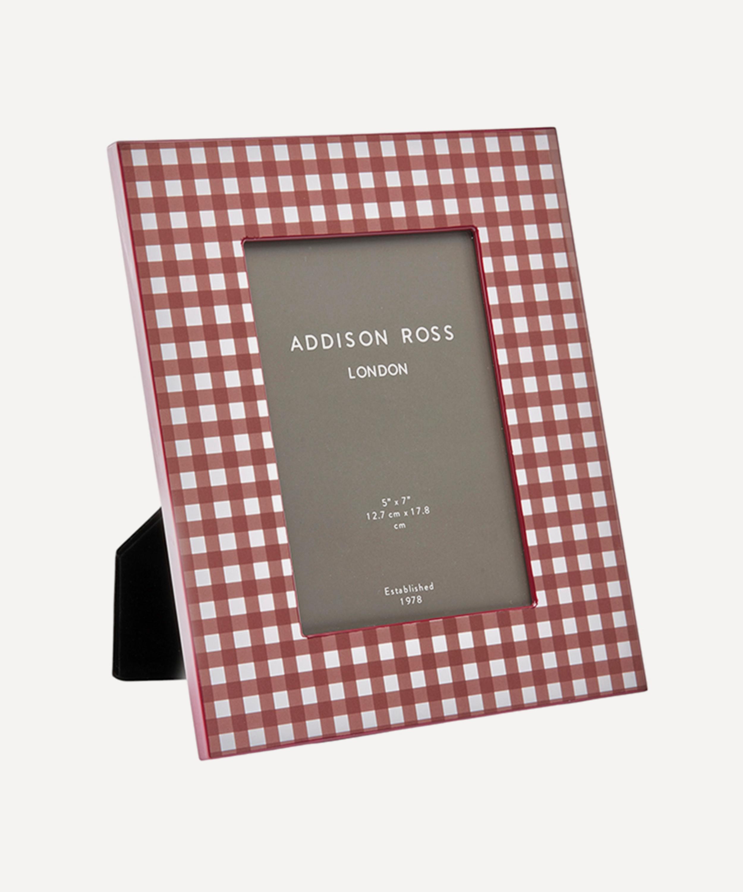 Addison Ross - Gingham Lacquer 5x7” Photo Frame image number 0