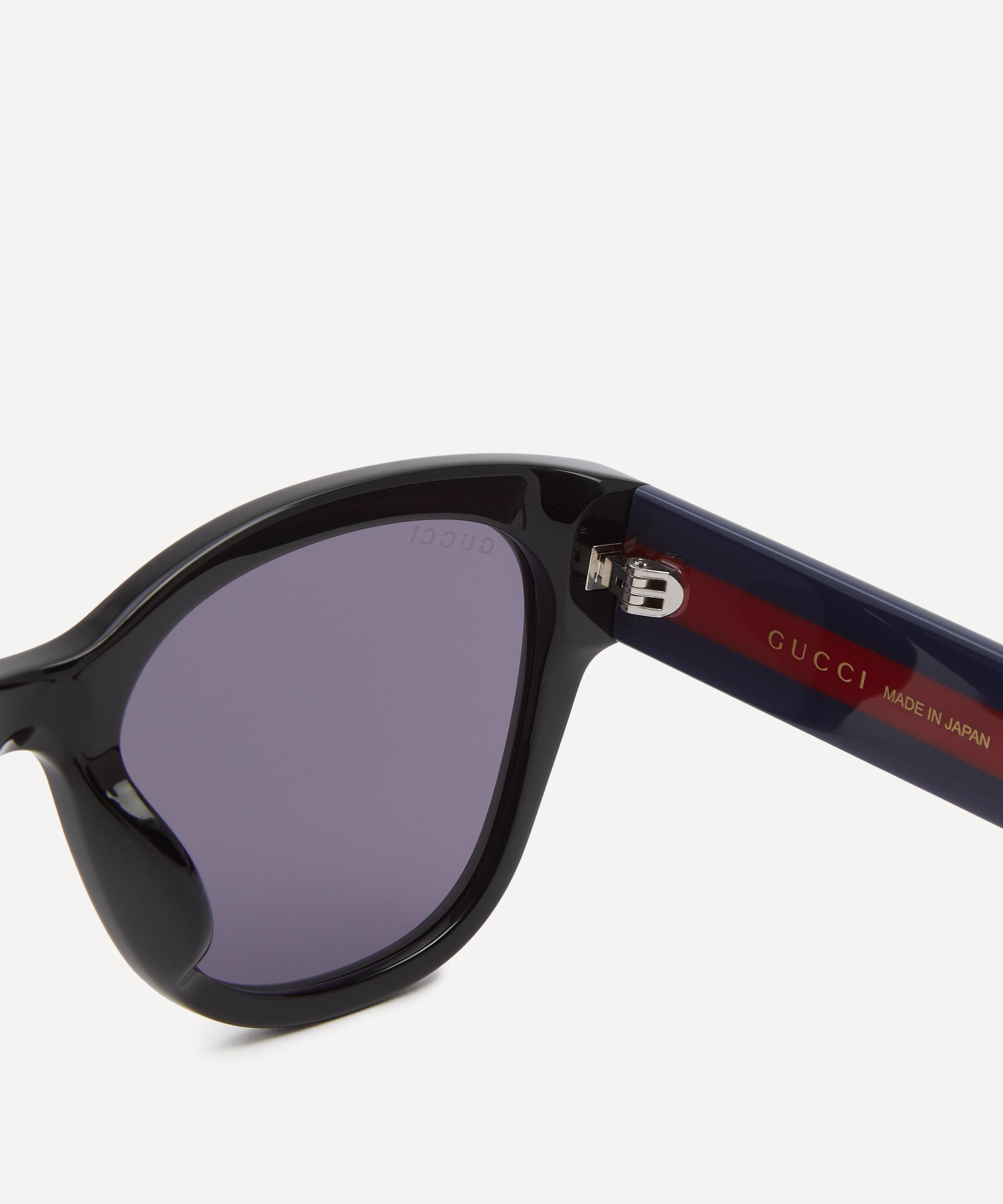 Gucci - Low Nose Bridge Butterfly Injection Sunglasses image number 2