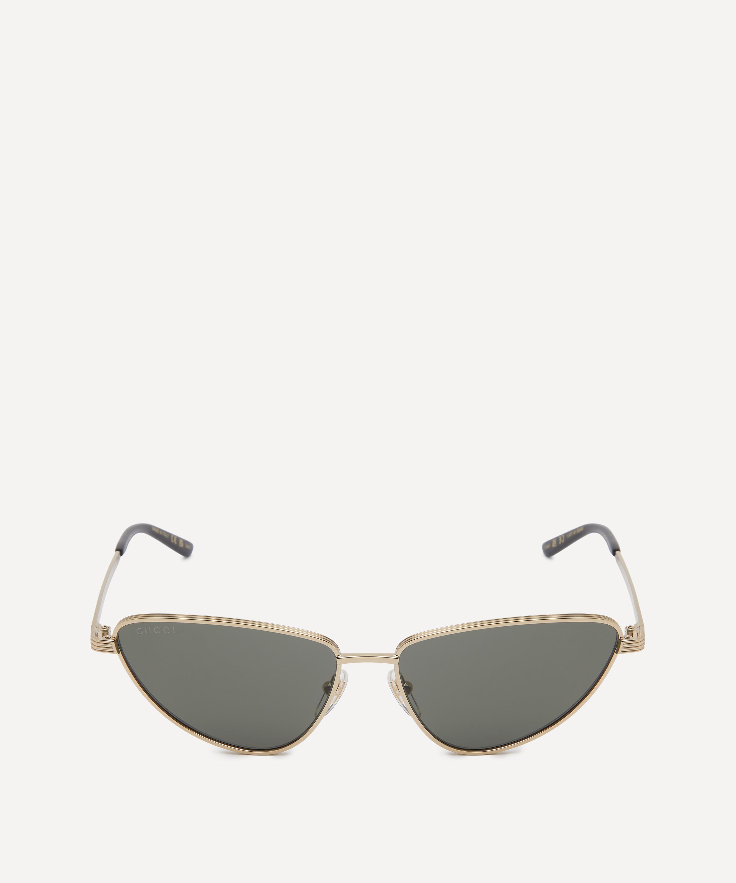 Gucci - Cat-Eye Metal Sunglasses image number 0