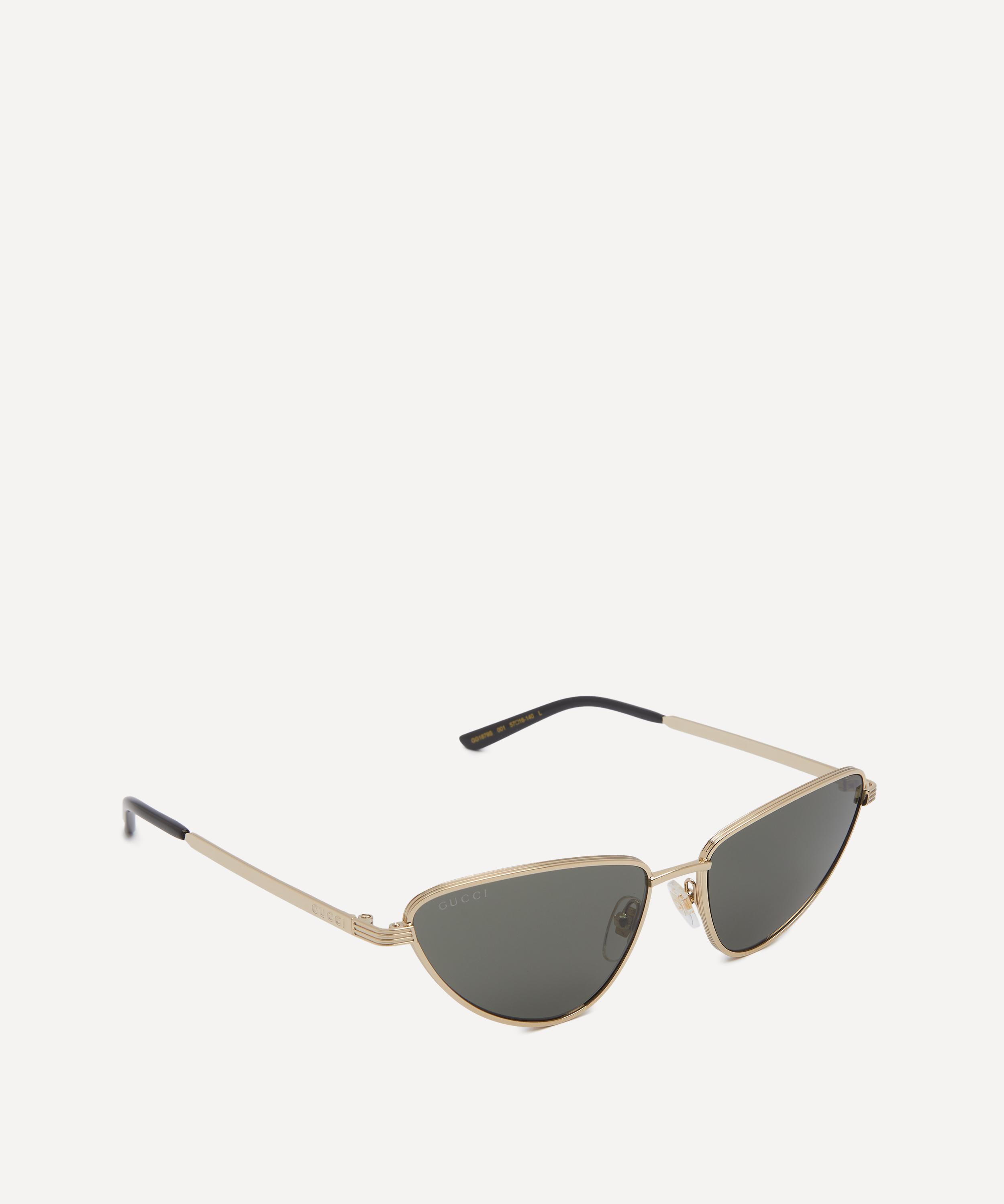 Gucci - Cat-Eye Metal Sunglasses image number 1