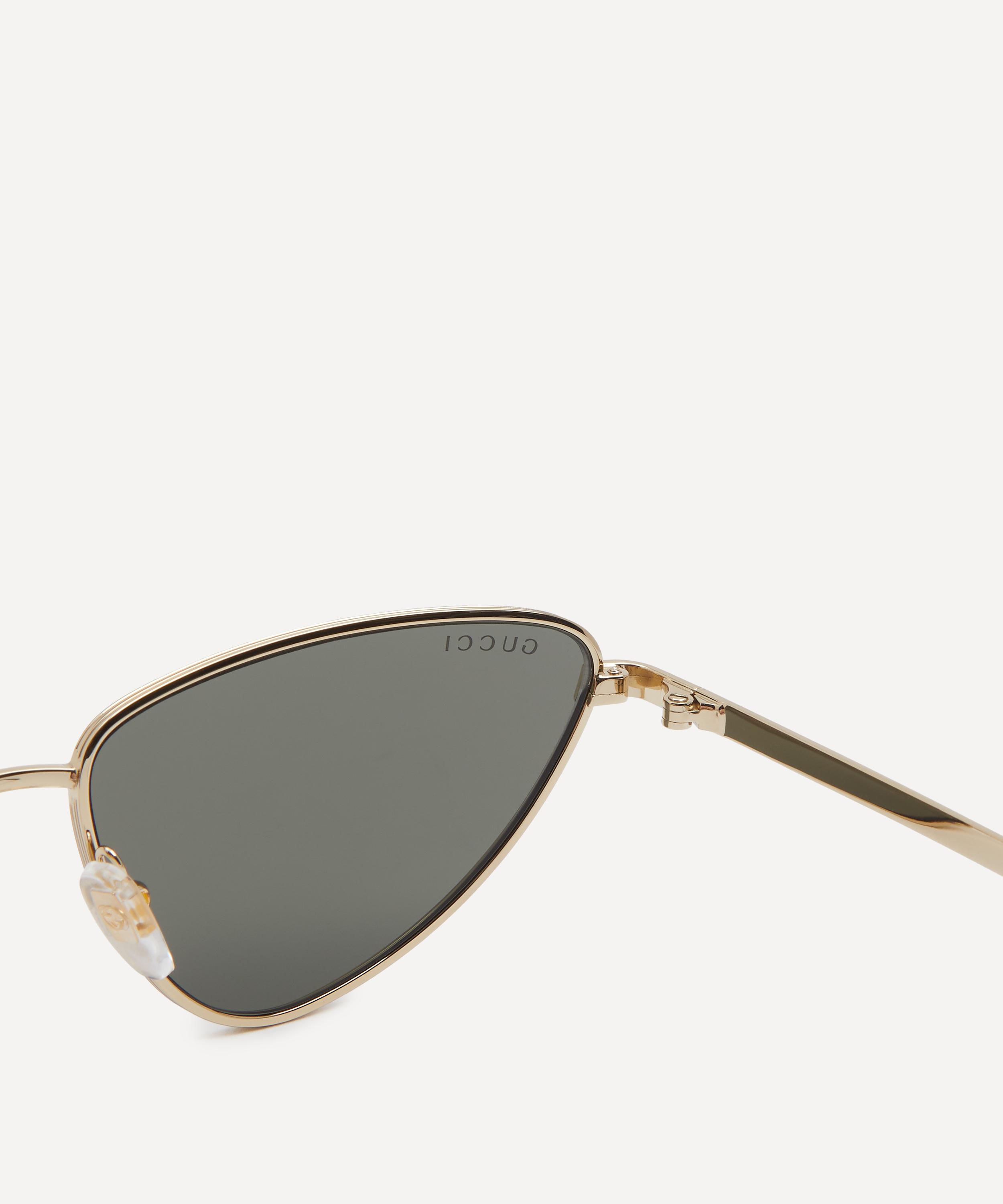 Gucci - Cat-Eye Metal Sunglasses image number 2