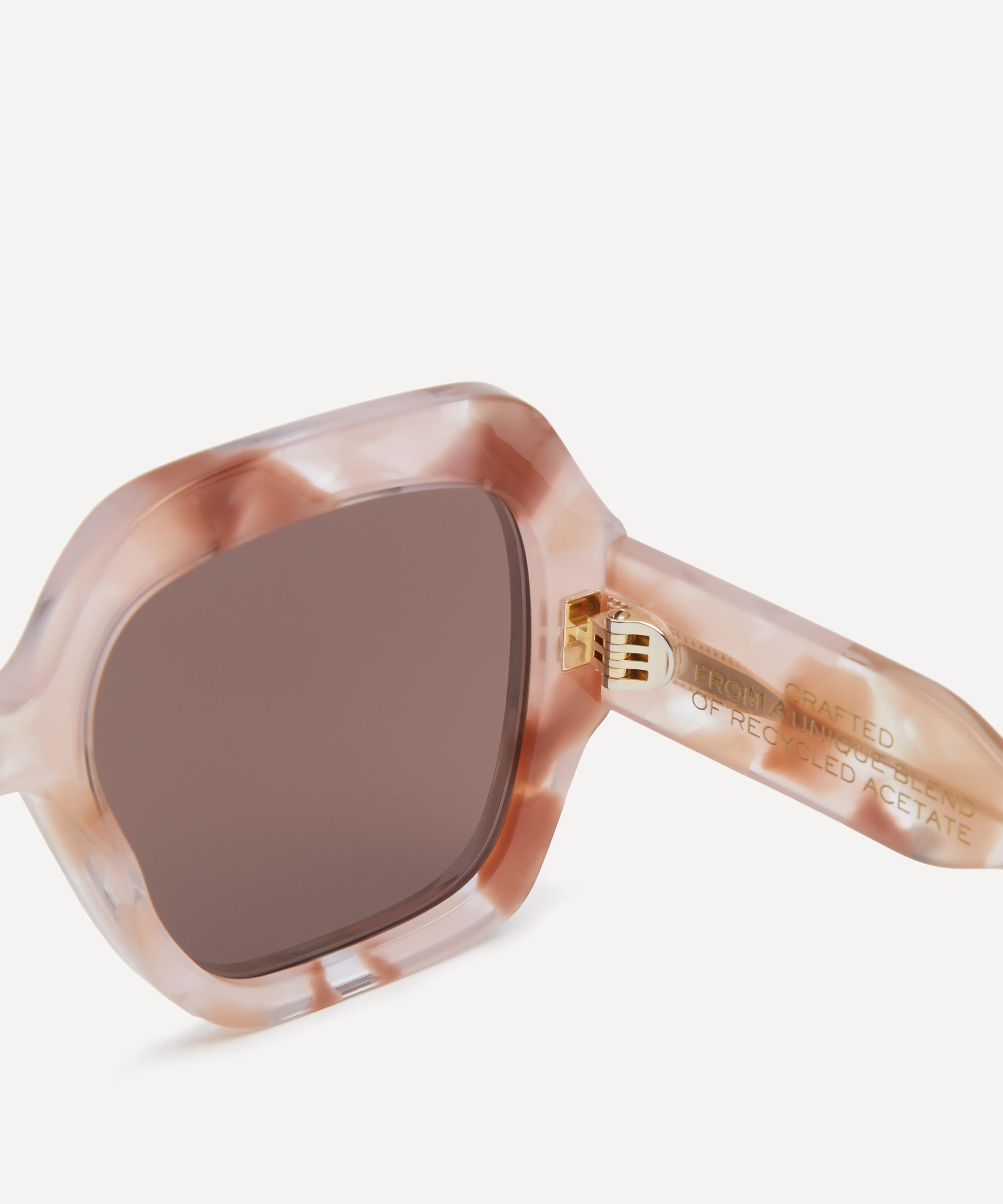 Chloé - Pink Rectangular Sunglasses image number 2