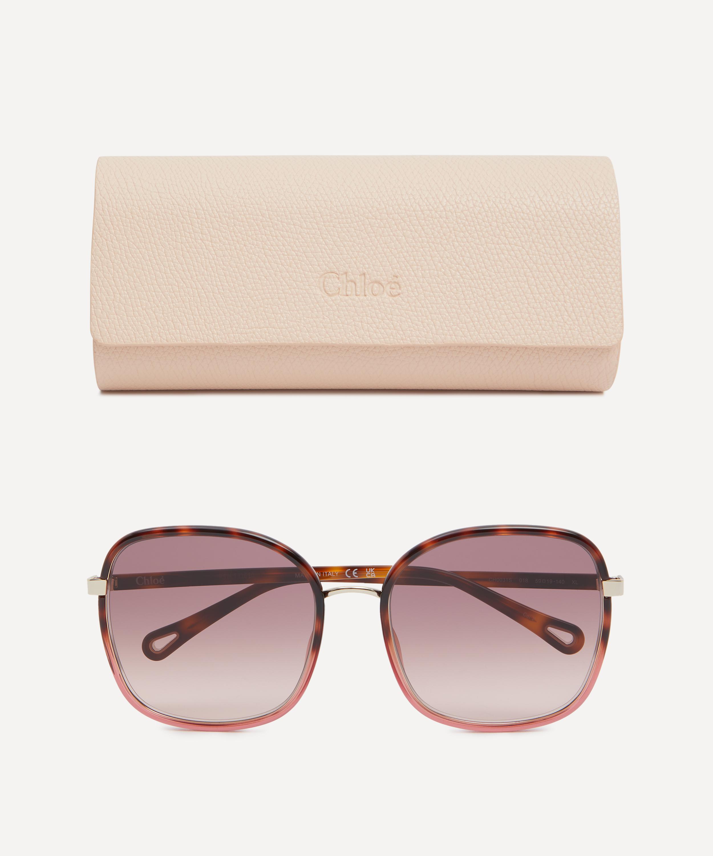 Chloé - Combination Square Sunglasses image number 3