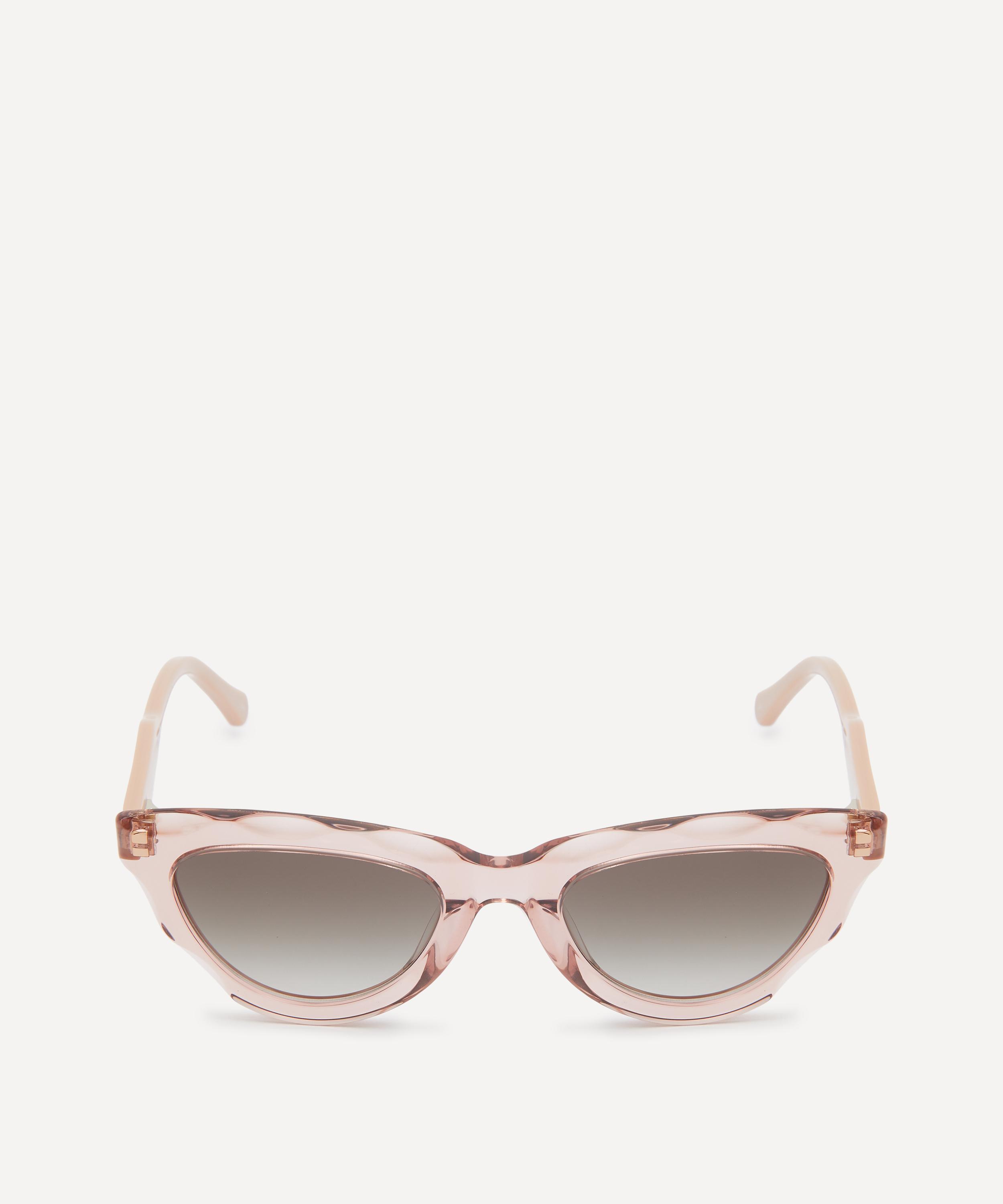 Chloé - Pink Cat-Eye Sunglasses image number 0