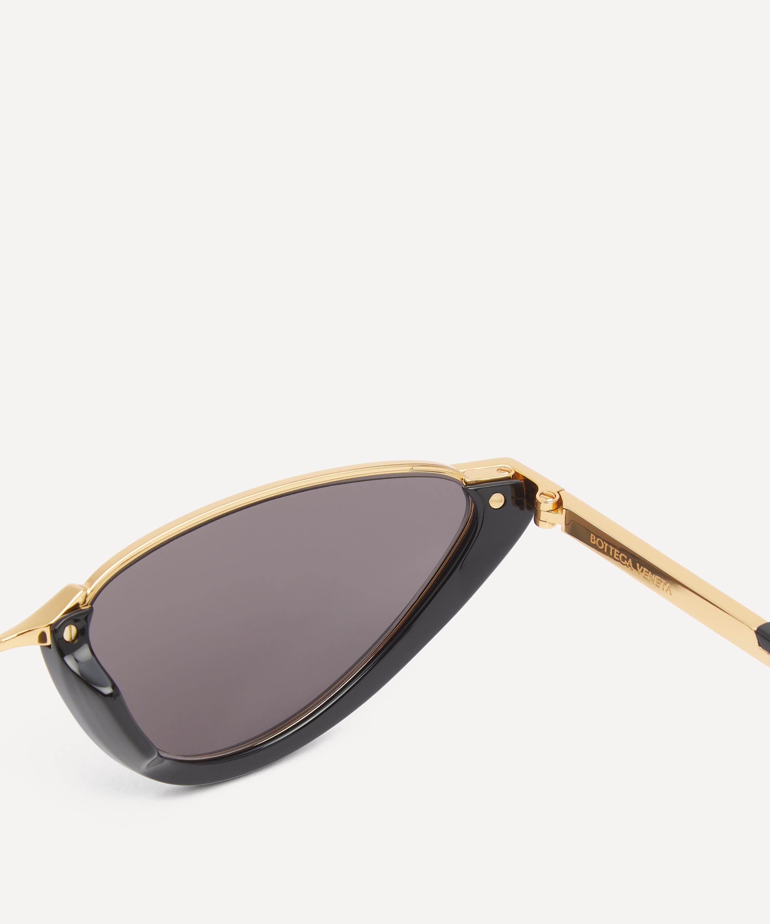 Bottega Veneta - Cat-Eye Combination Sunglasses image number 2