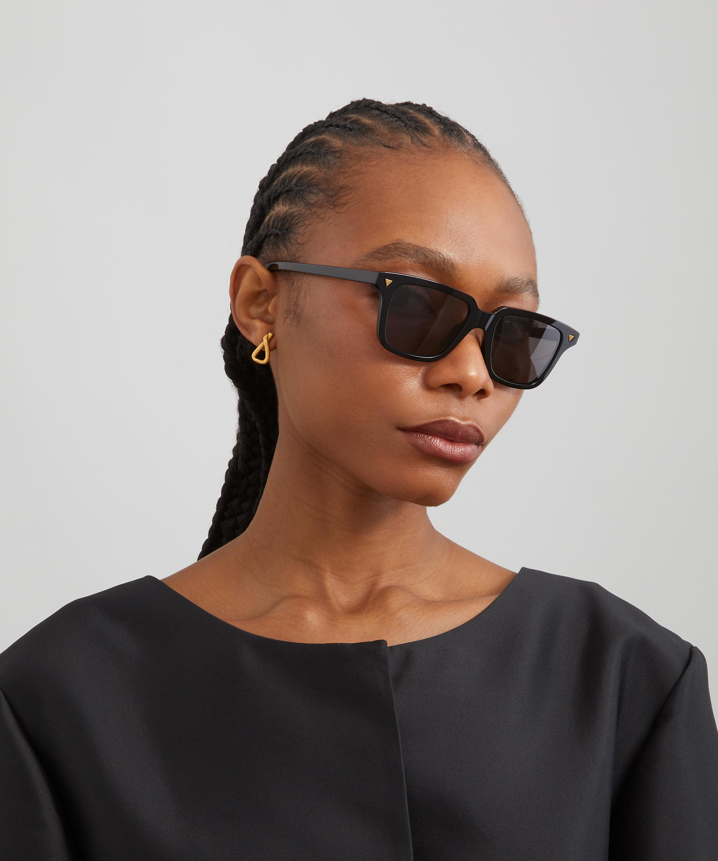 Bottega Veneta - Square Triangle Pin Sunglasses image number 1
