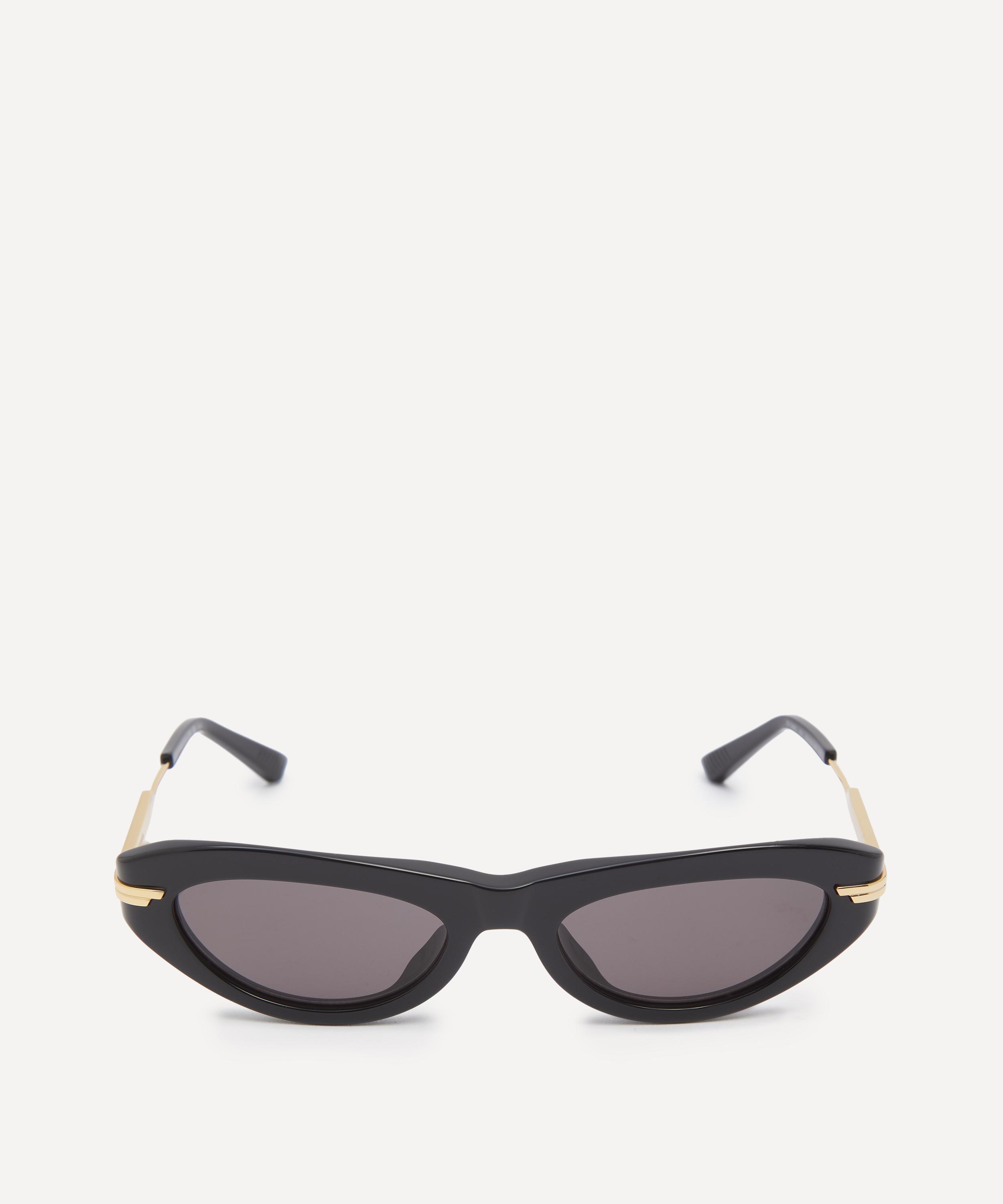Bottega Veneta - Cat-Eye Metal Sunglasses