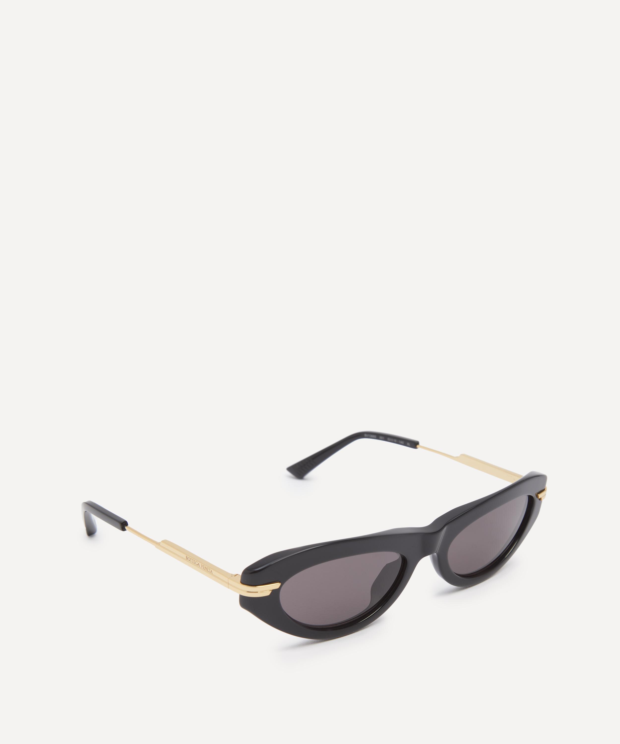 Bottega Veneta - Cat-Eye Metal Sunglasses image number 1