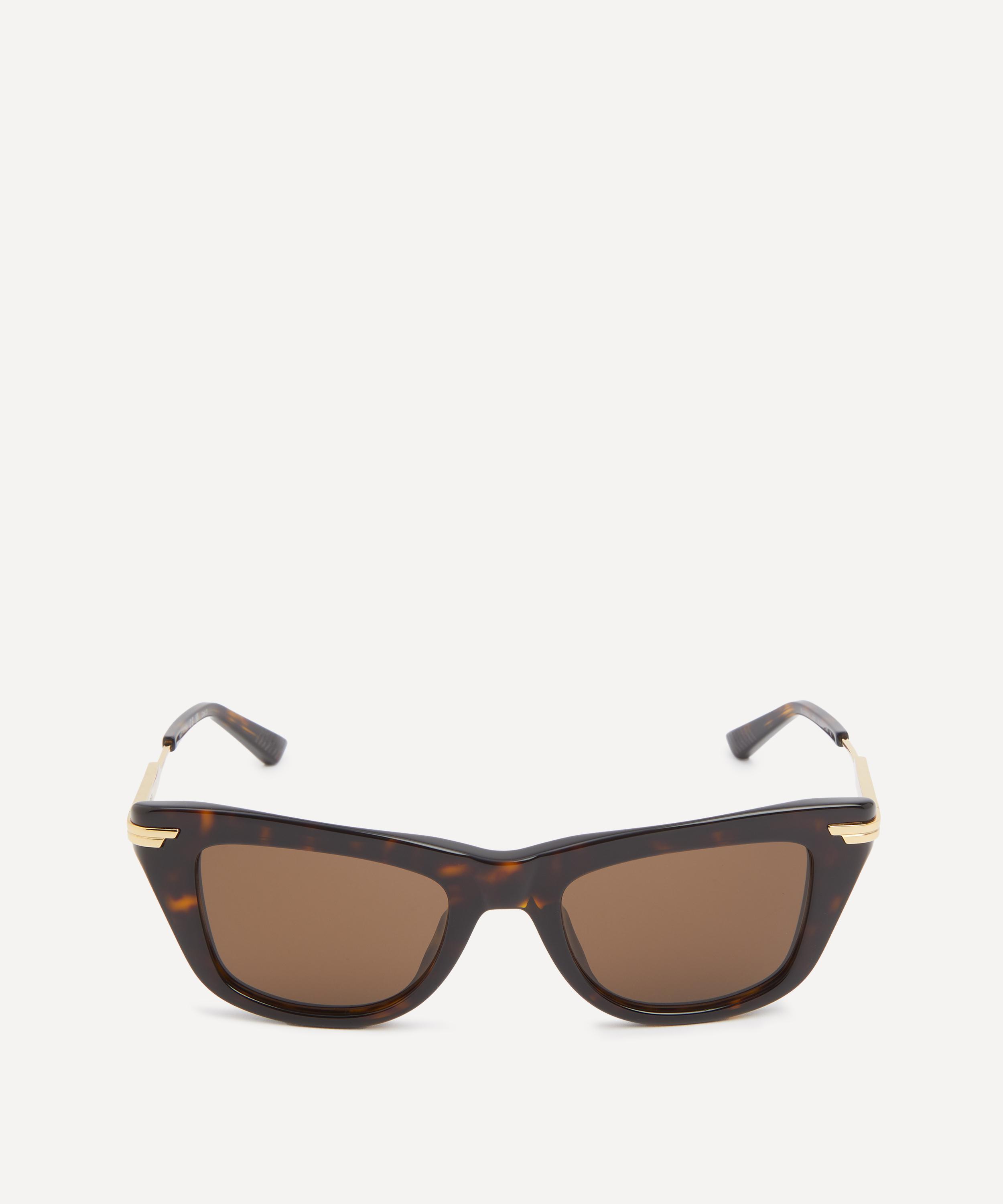 Bottega Veneta - Havana Cat-Eye Sunglasses