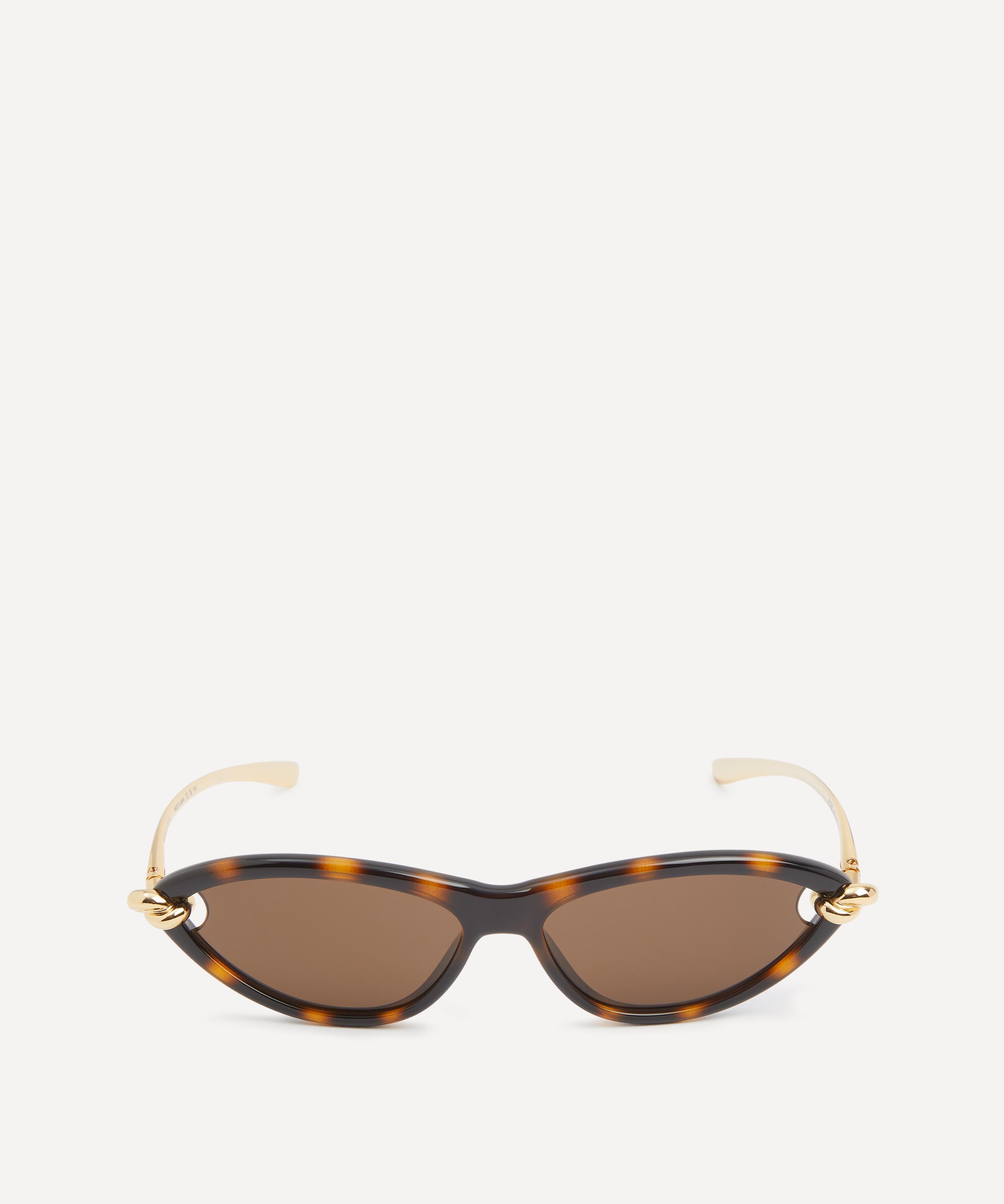 Bottega Veneta - Combination Havana Cat-Eye Sunglasses image number 0