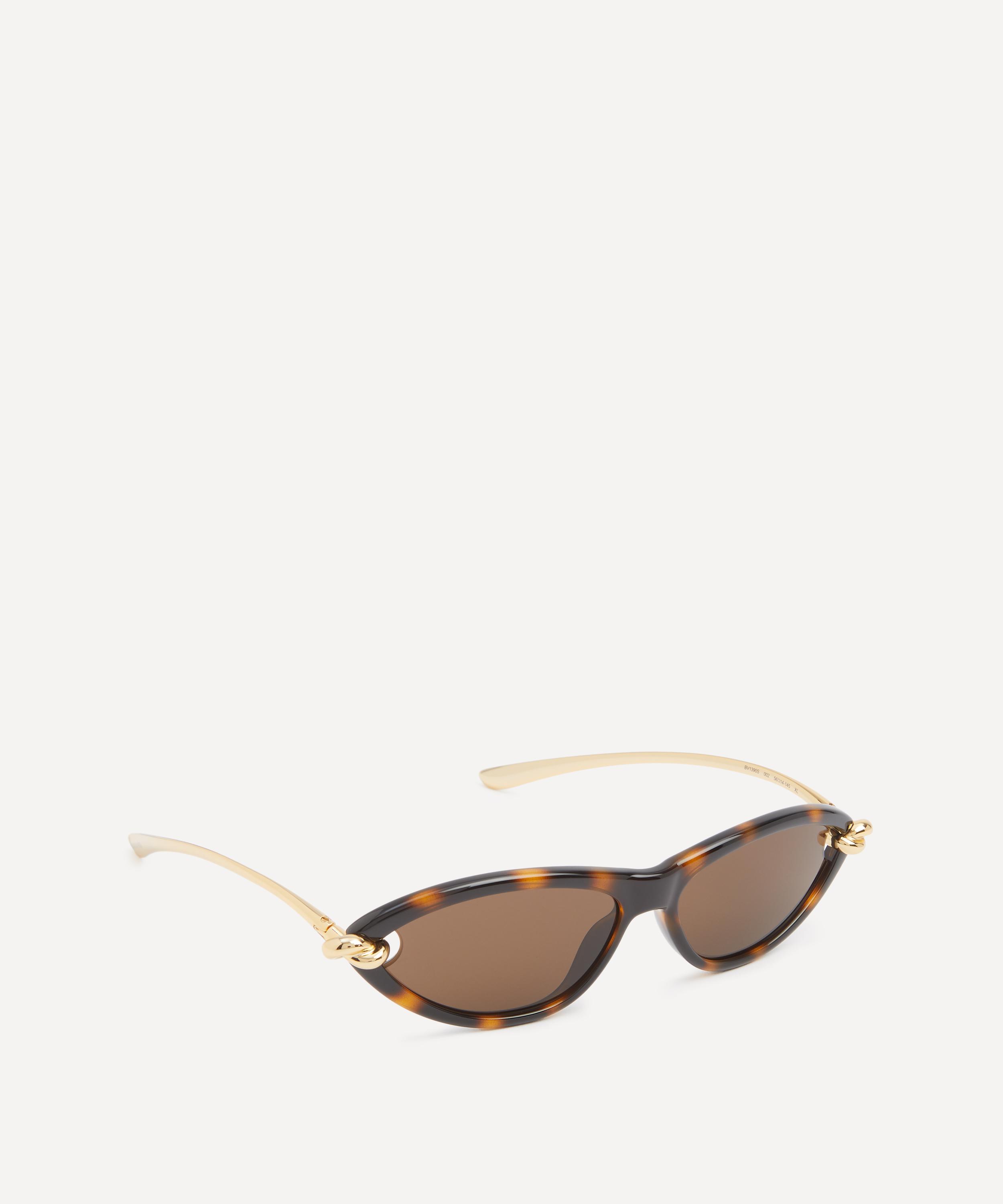 Bottega Veneta - Combination Havana Cat-Eye Sunglasses image number 1