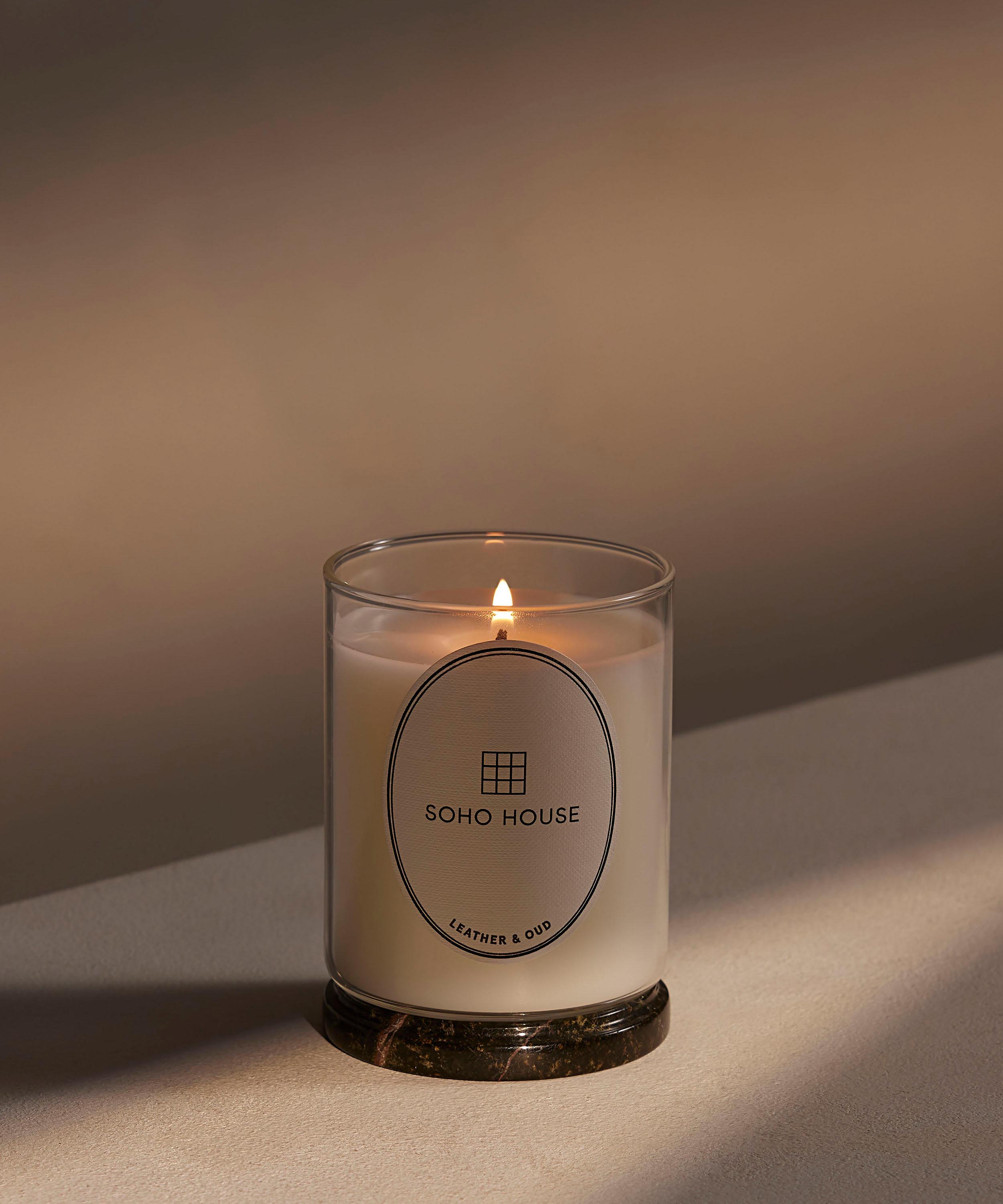 Soho Home - Leather and Oud Candle 250g image number 1