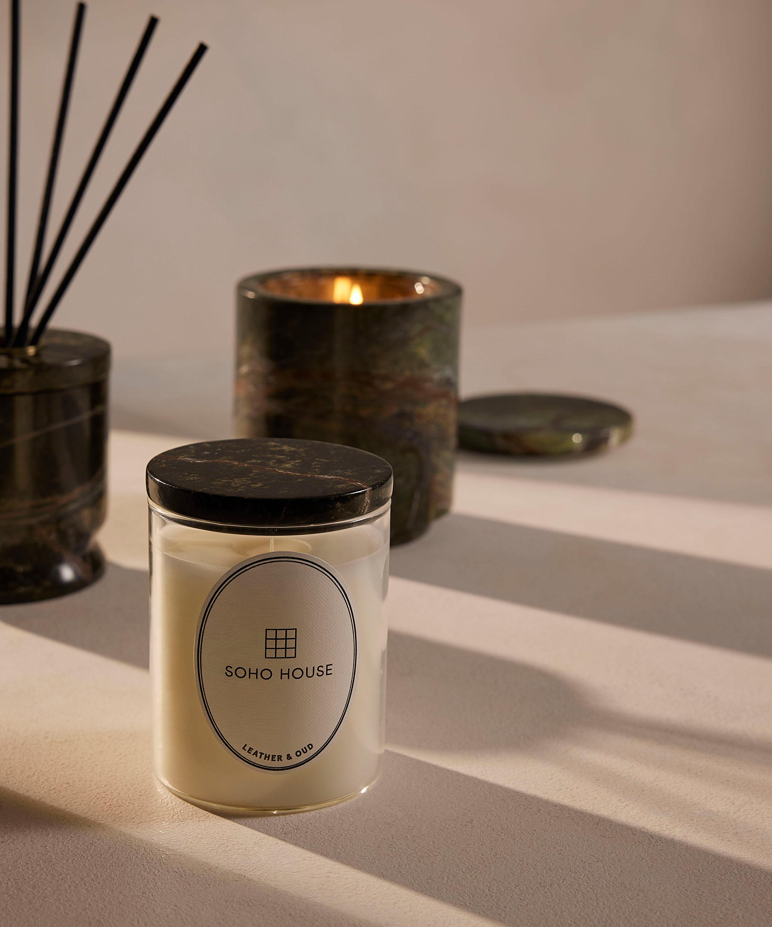 Soho Home - Leather Oud Forest Green Diffuser 150ml image number 2