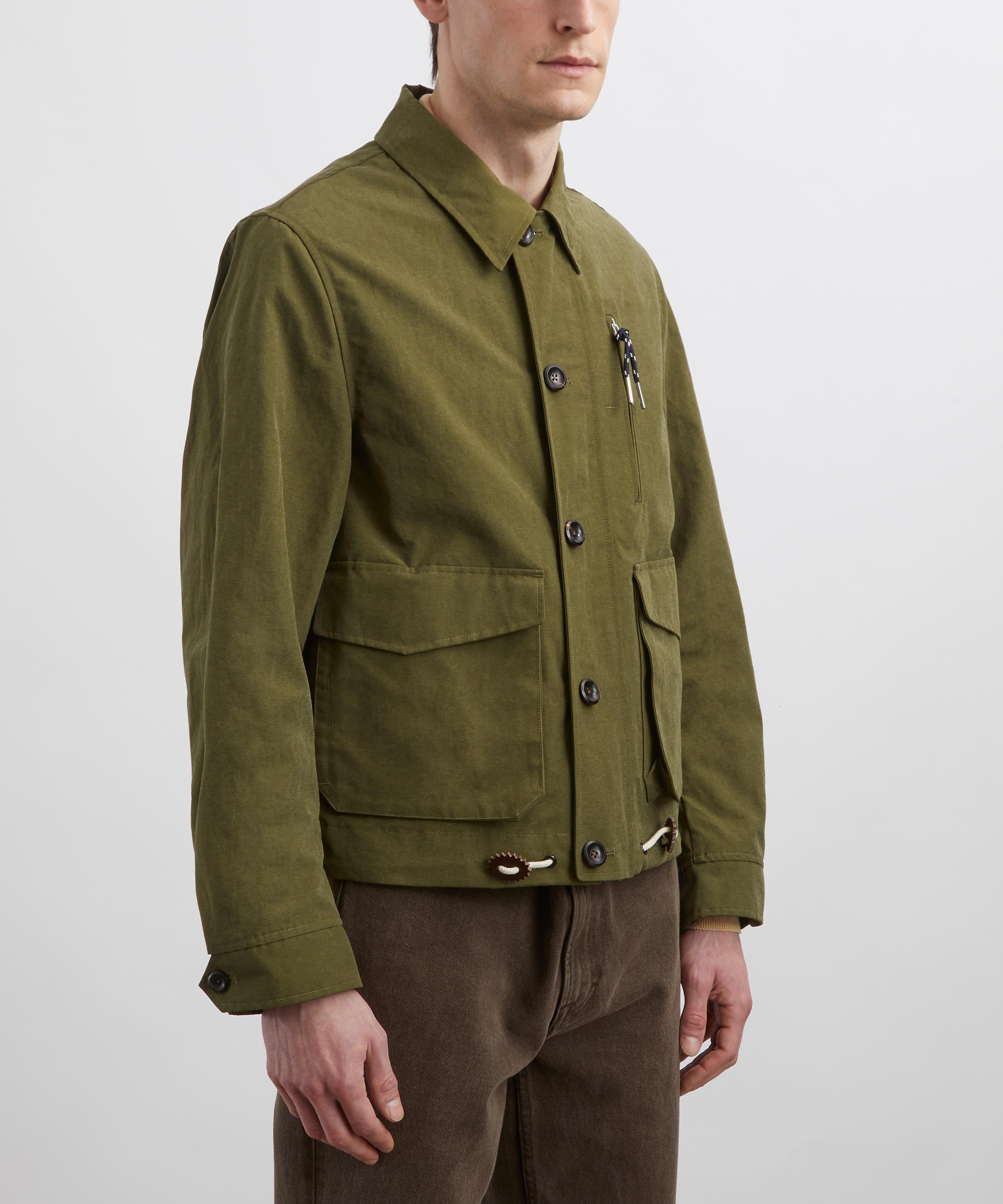 Drakes - Olive Track Jacket image number 2