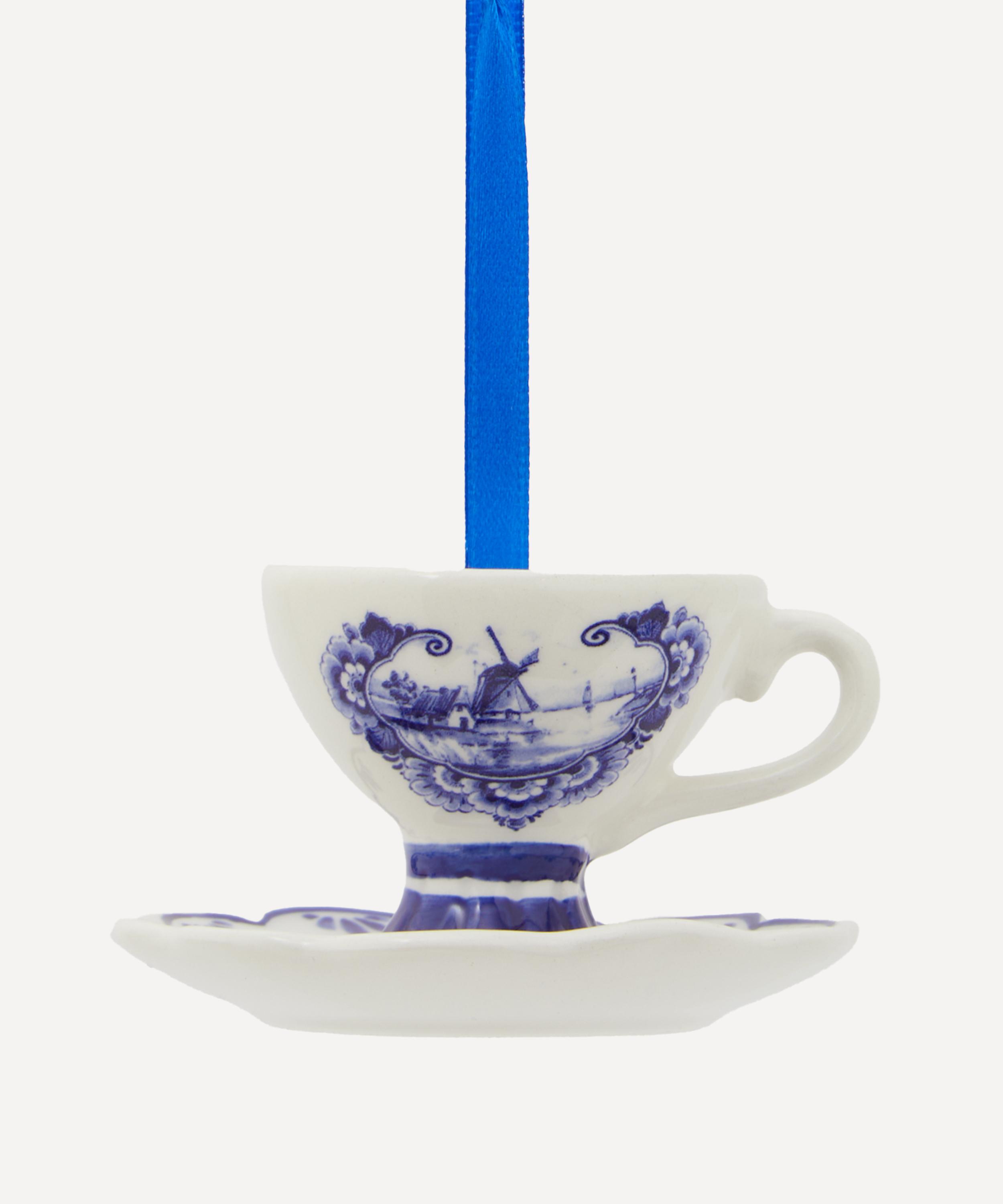 Christmas - Teacup Ceramic Ornament image number 0