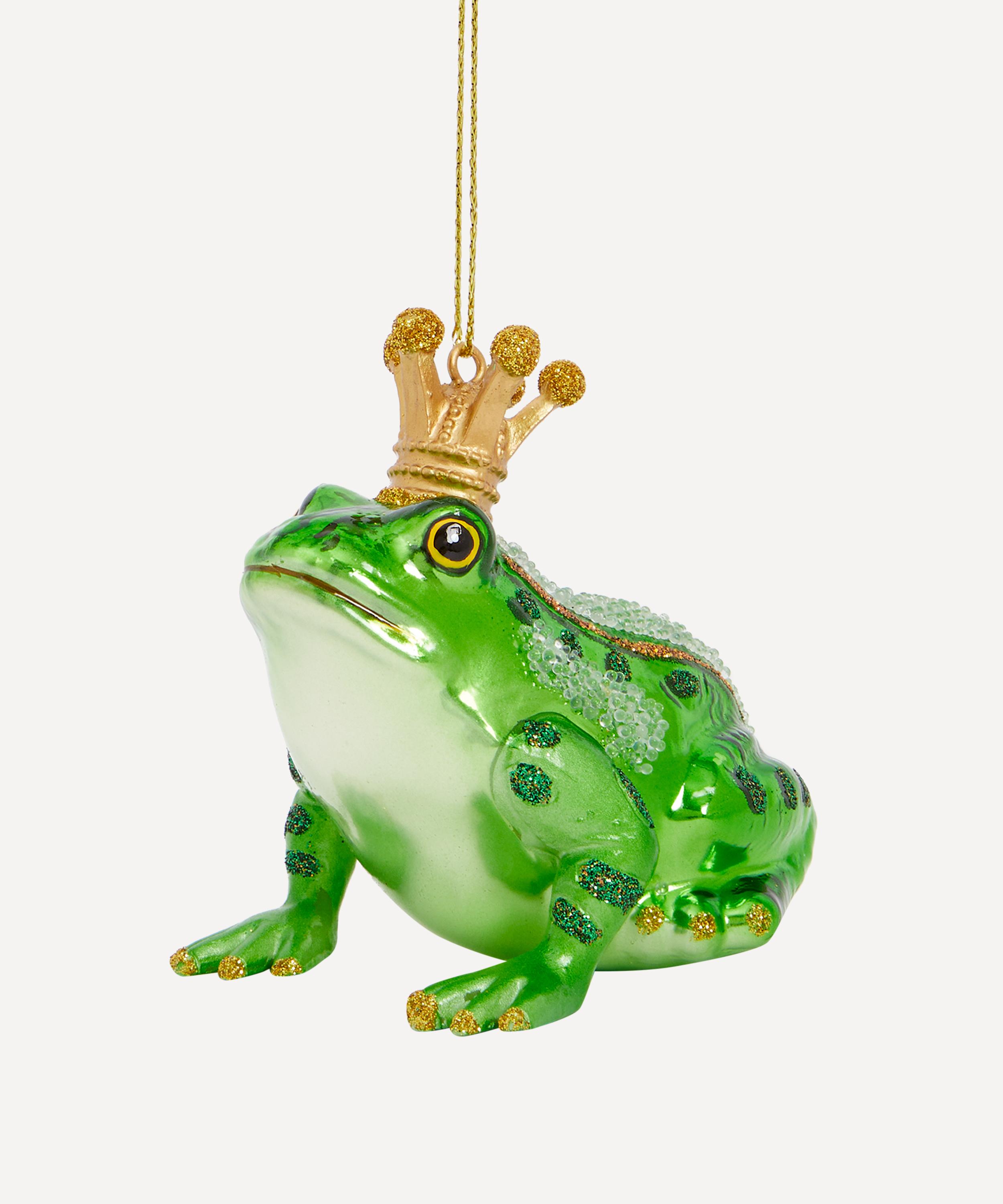 Christmas - Frog with Crown Ornament image number 0