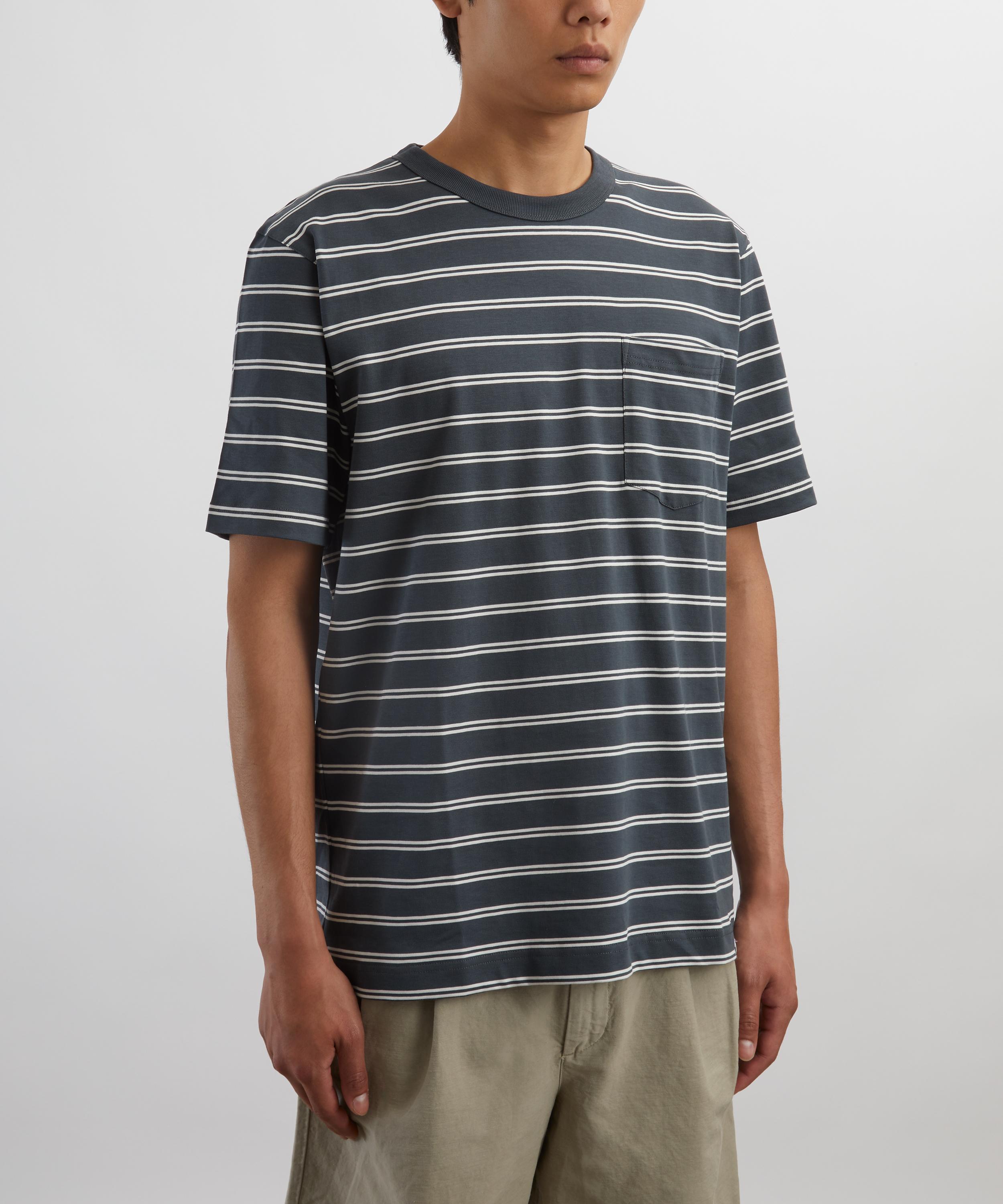Norse Projects - Holger Sailor Stripe Pocket T-Shirt image number 2