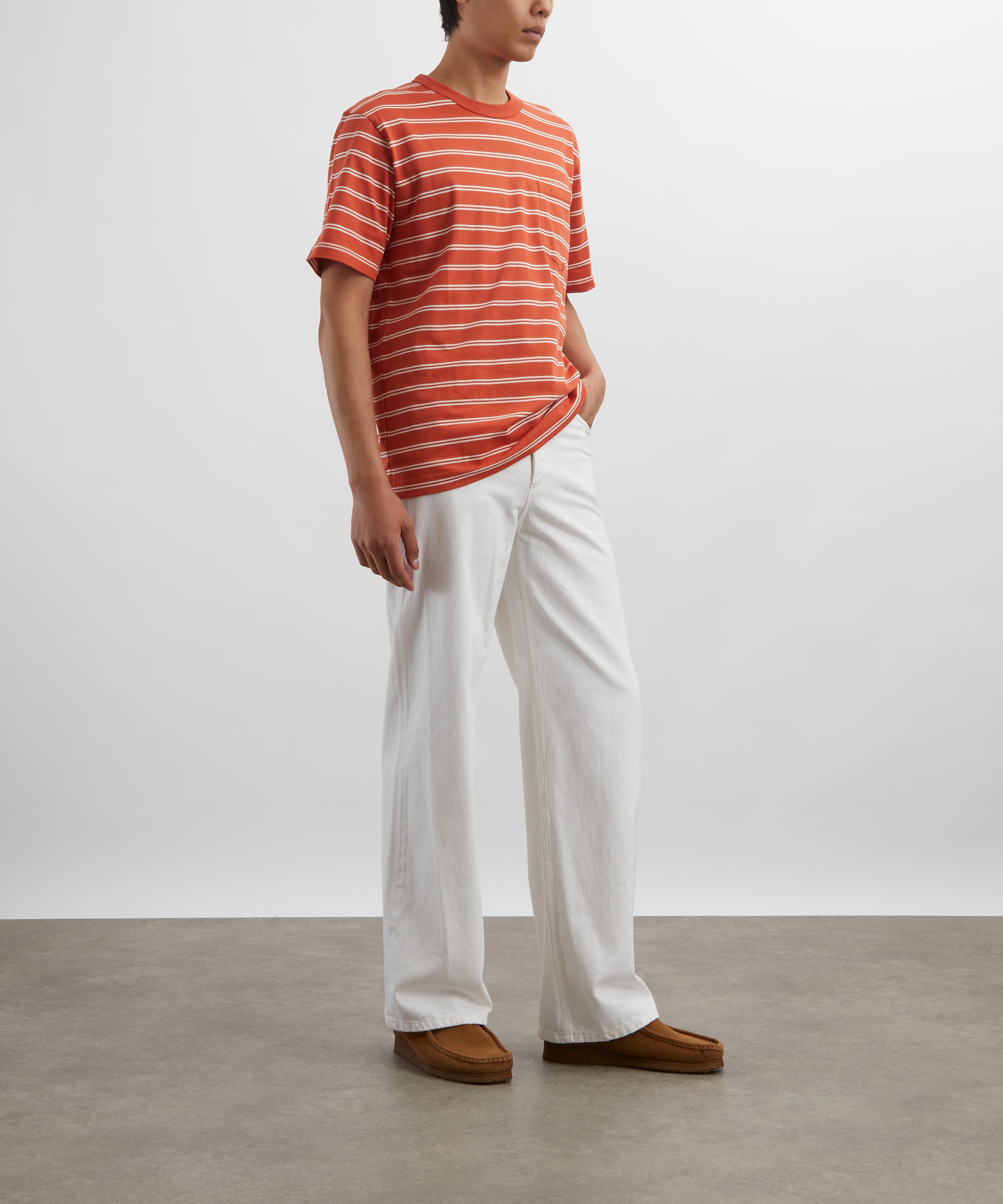 Norse Projects - Holger Sailor Stripe Pocket T-Shirt image number 1