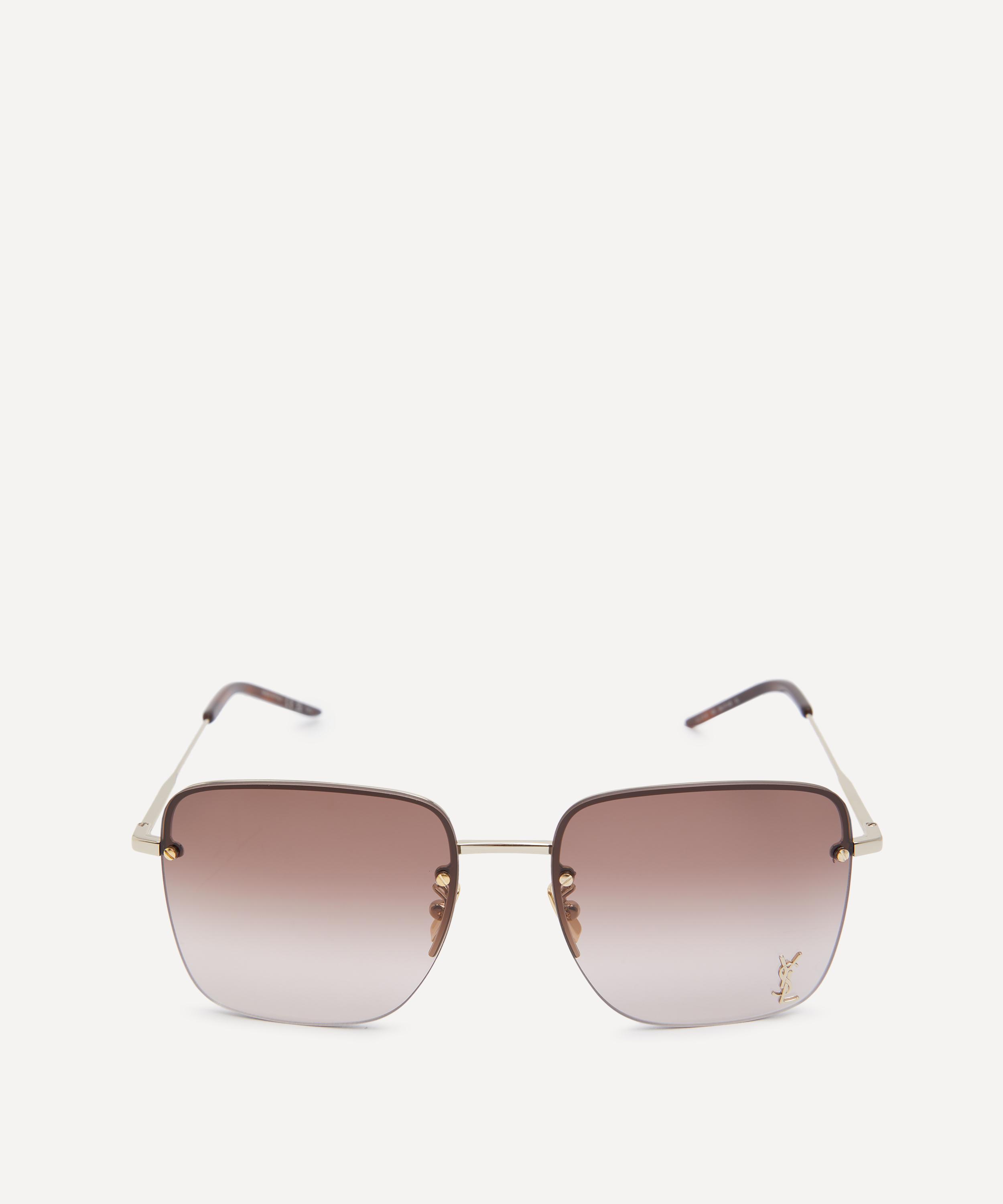 Saint Laurent - Rimless Square Sunglasses image number 0